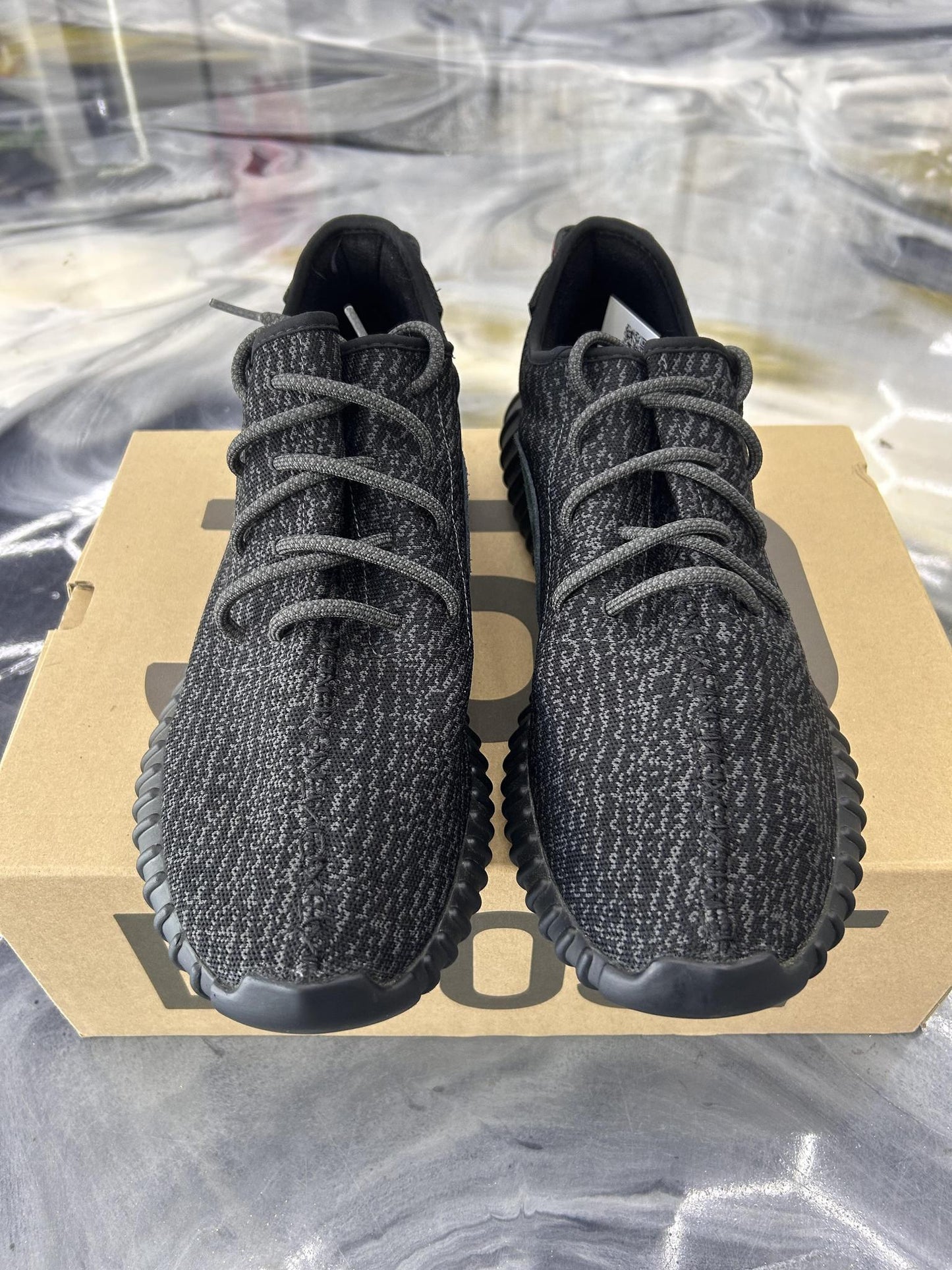 Adidas Yeezy 350 Boost "Pirate Black" Used Size 14.5