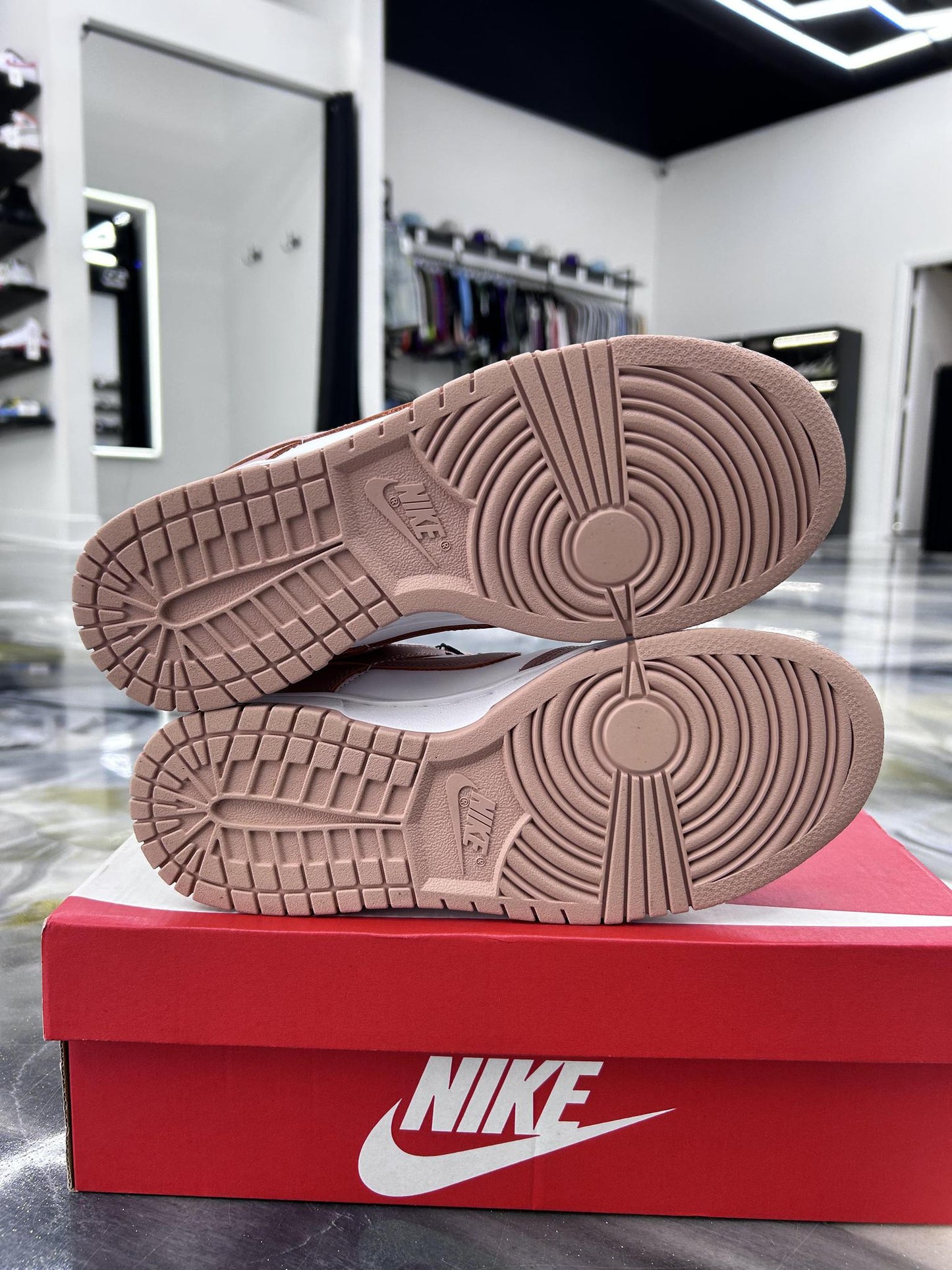 Nike Dunk Low "Rose Whisper" Used Size 6.5Y/8W