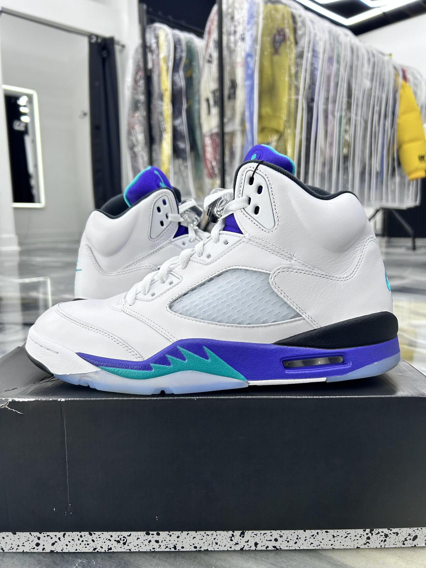 Jordan 5 Grape Used Size 12