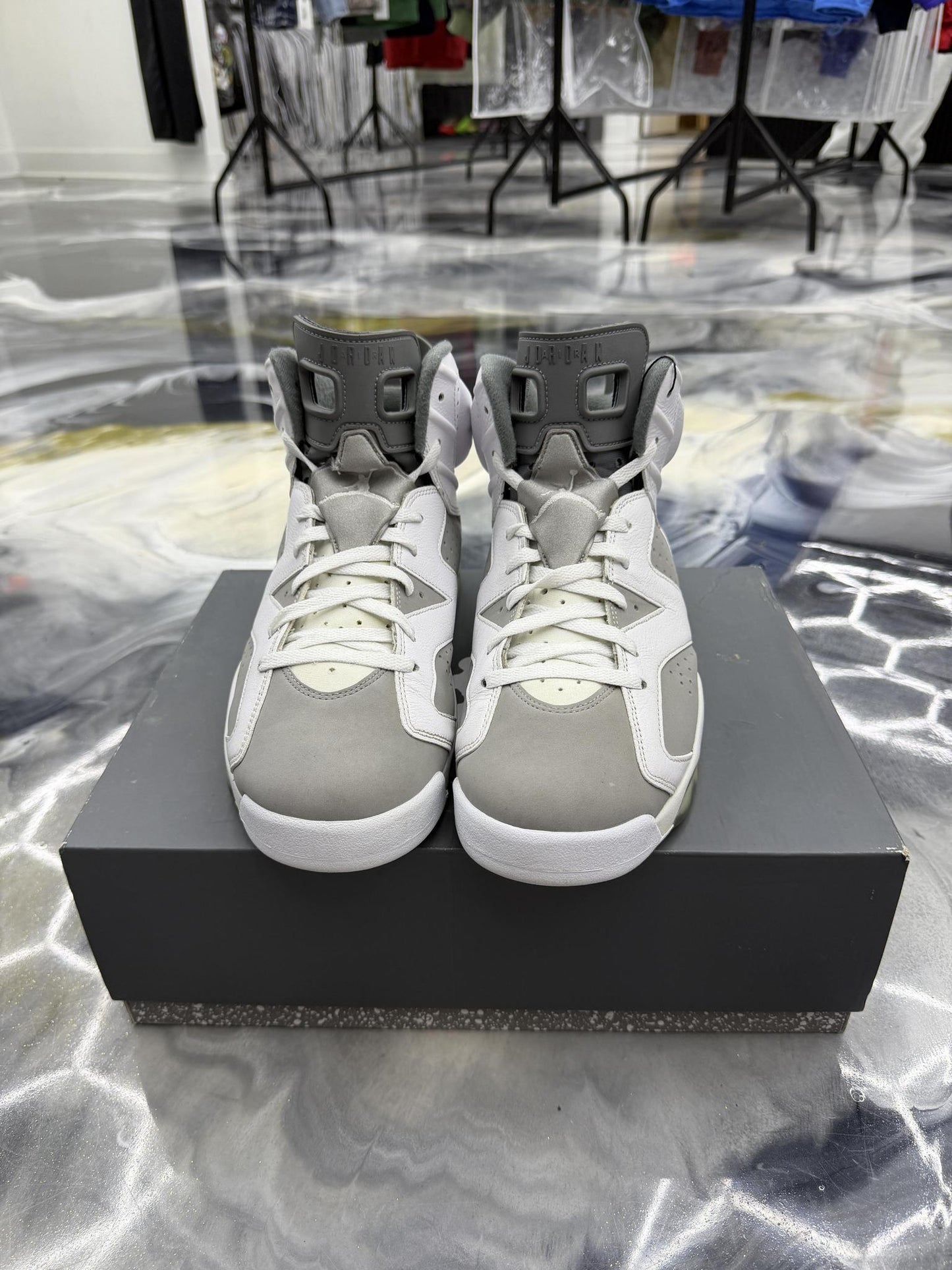 Jordan 6 "Cool Grey" Used Size 13