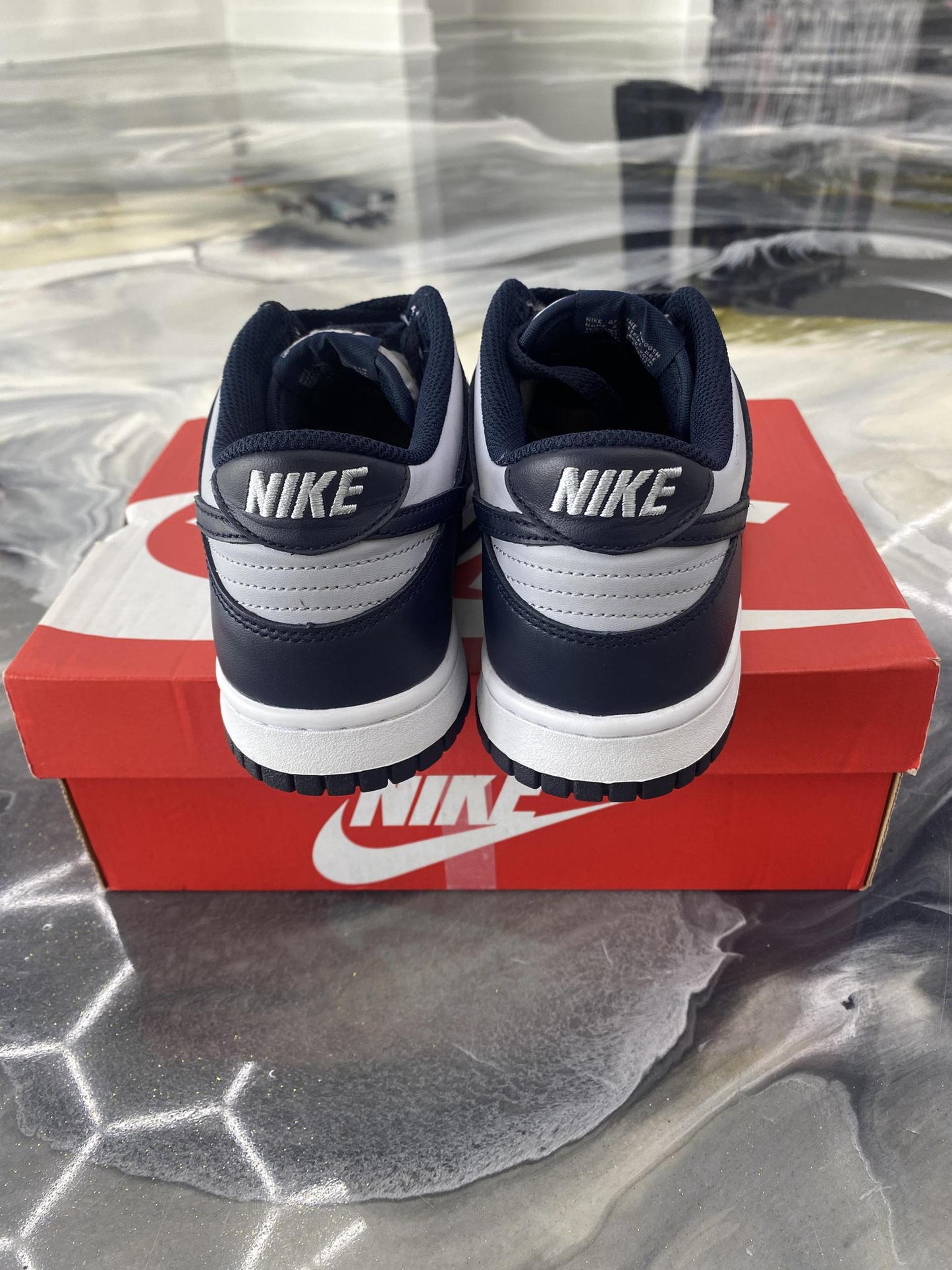 Nike Dunk Low "Georgetown" Used Size 6Y/7.5W