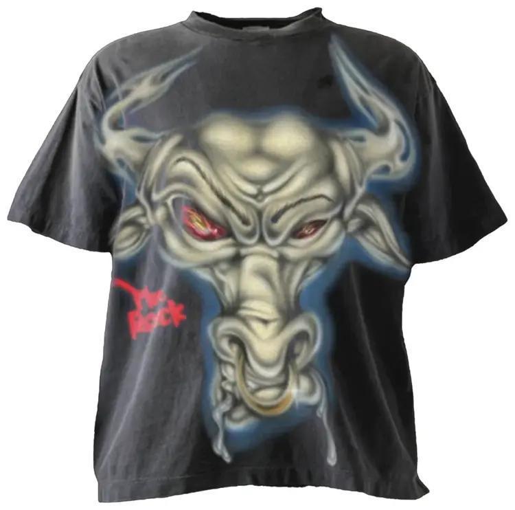 Hellstar X Wrestlemania Tee "Brahma Bull"