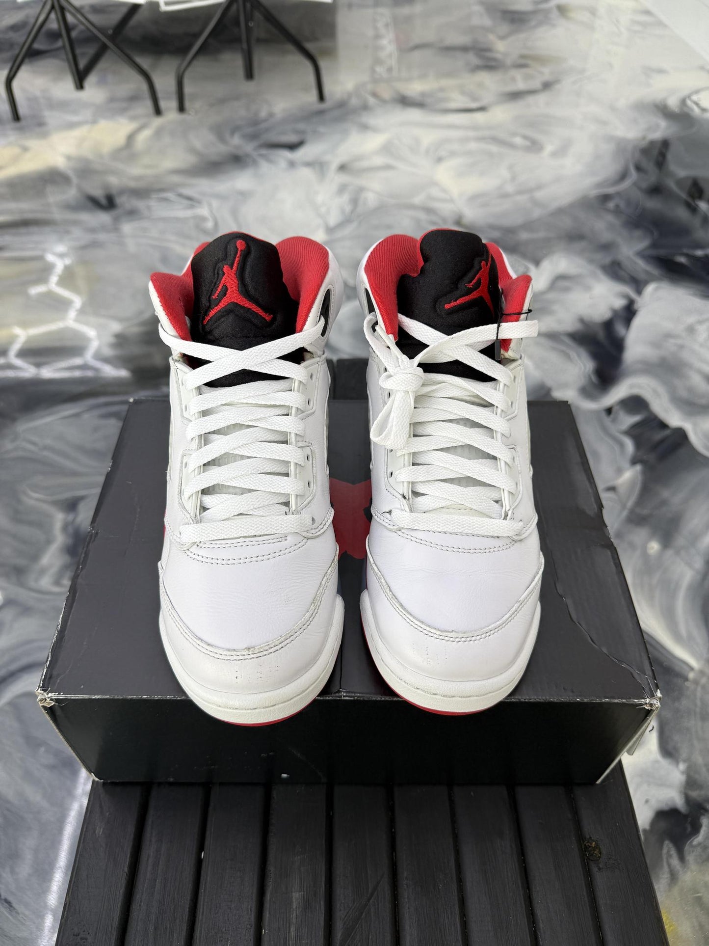 Jordan 5 "Fire Red" Used Size 7Y/8.5W