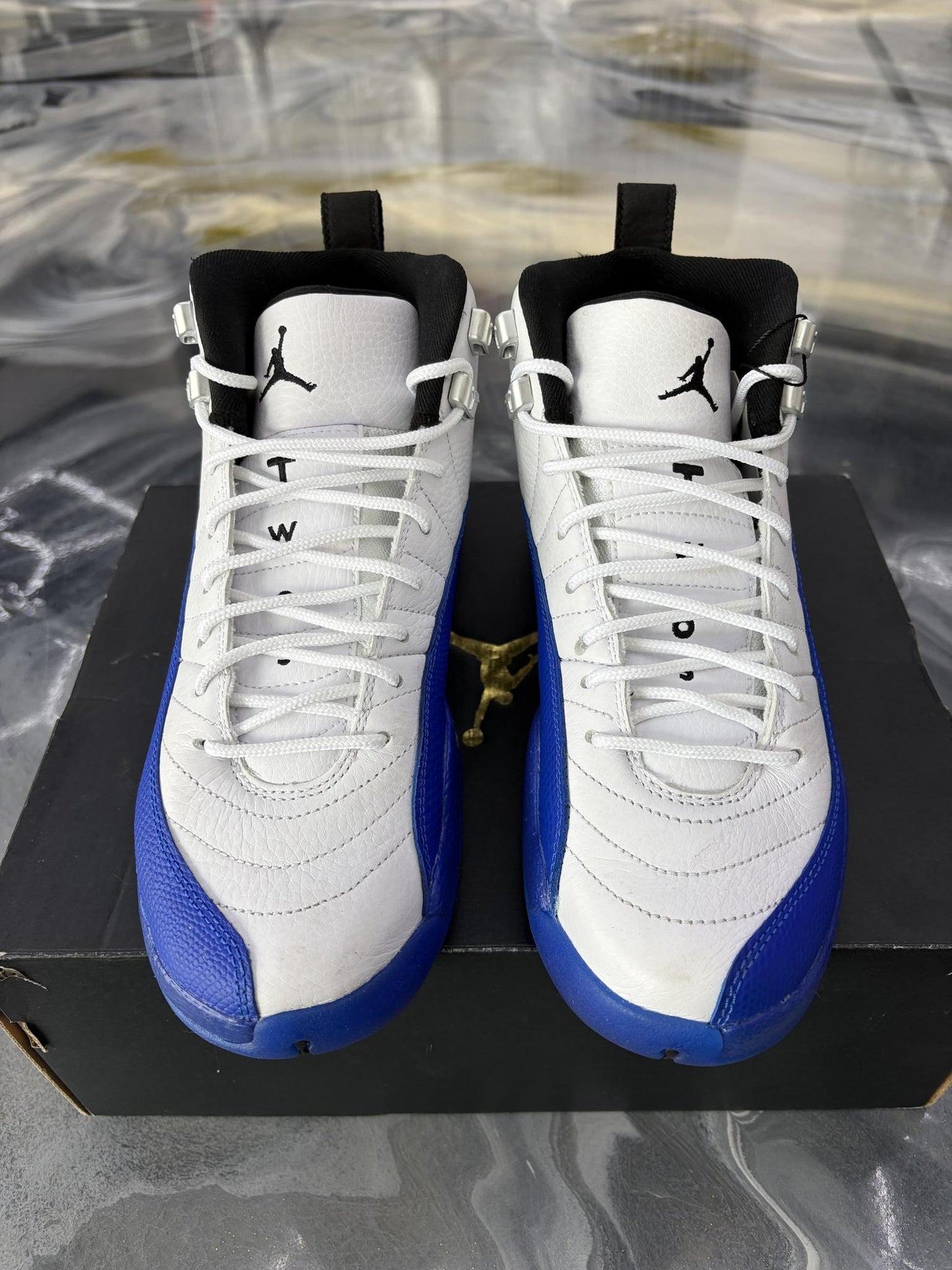 Jordan 12 "Blueberry" Used Size 6Y/7.5W