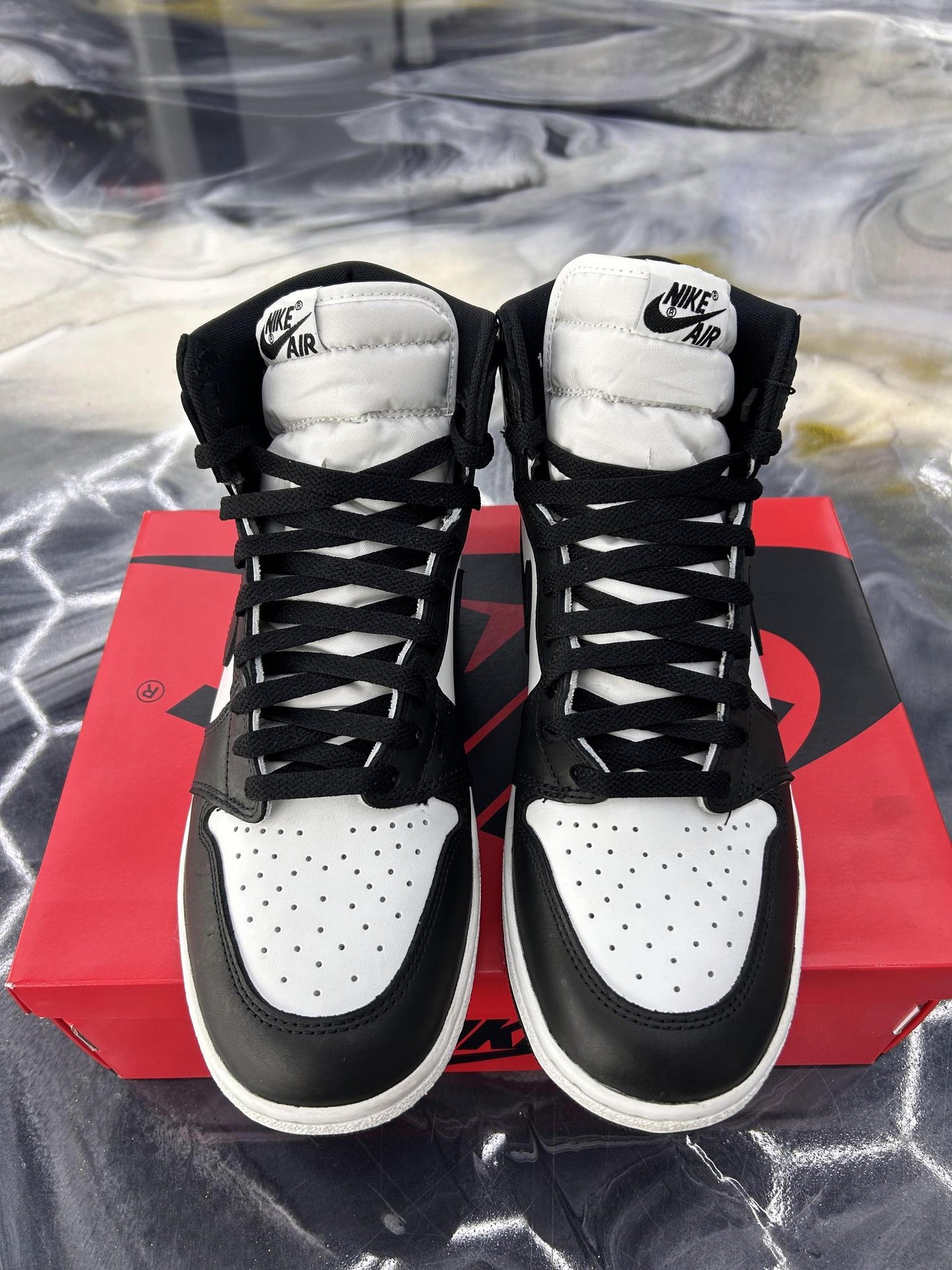 Jordan 1 85 "Black White" Used Size 10