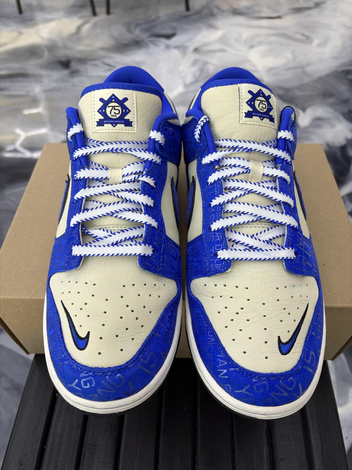 Nike Dunk Low "Jackie Robinson" Used Size 13