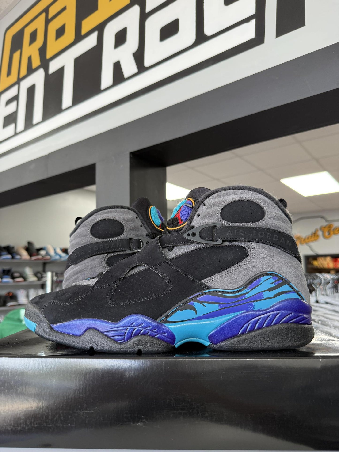 Jordan 8 "Aqua" Used Size 11