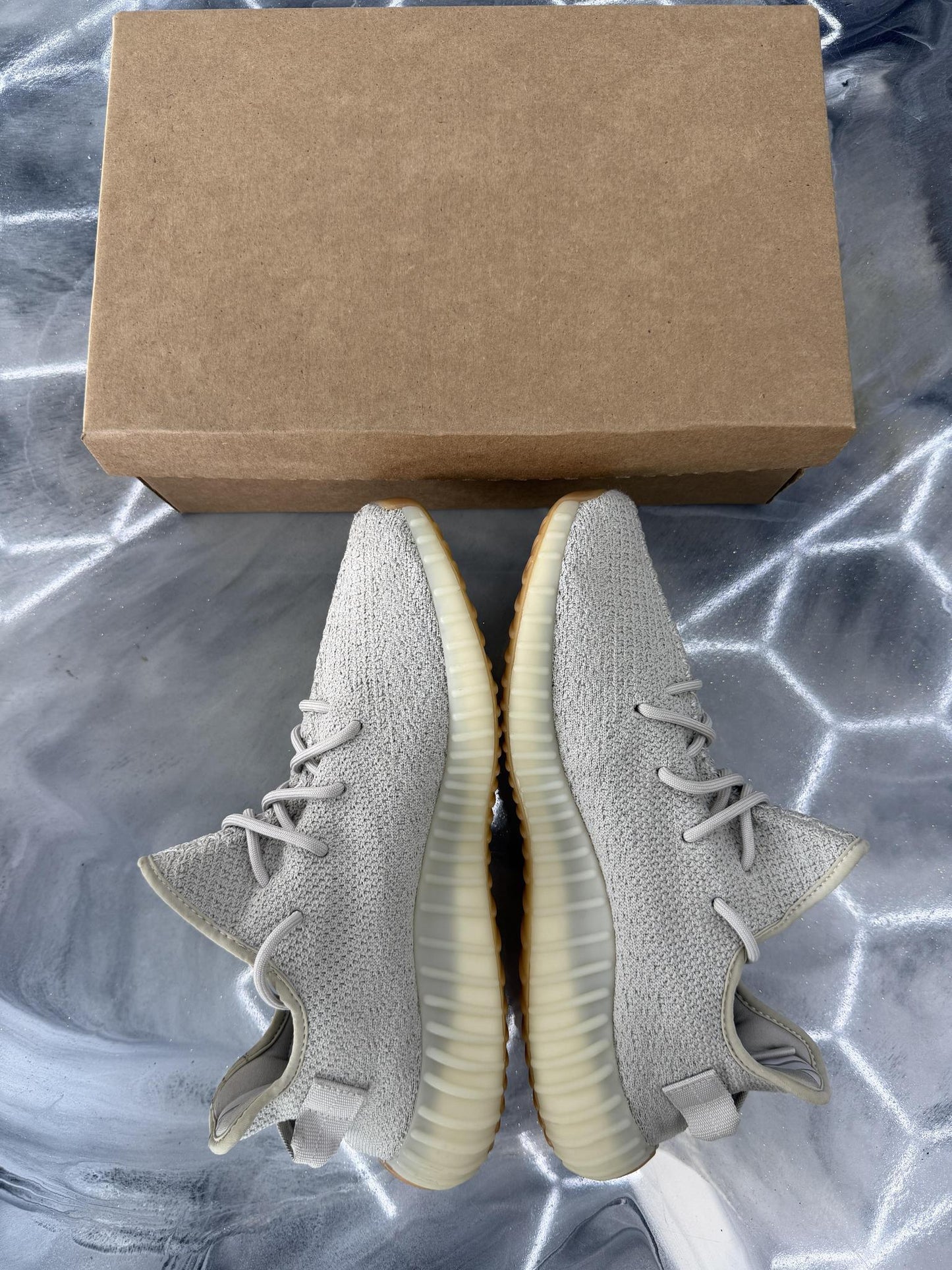 Adidas Yeezy 350 "Sesame" Used 12