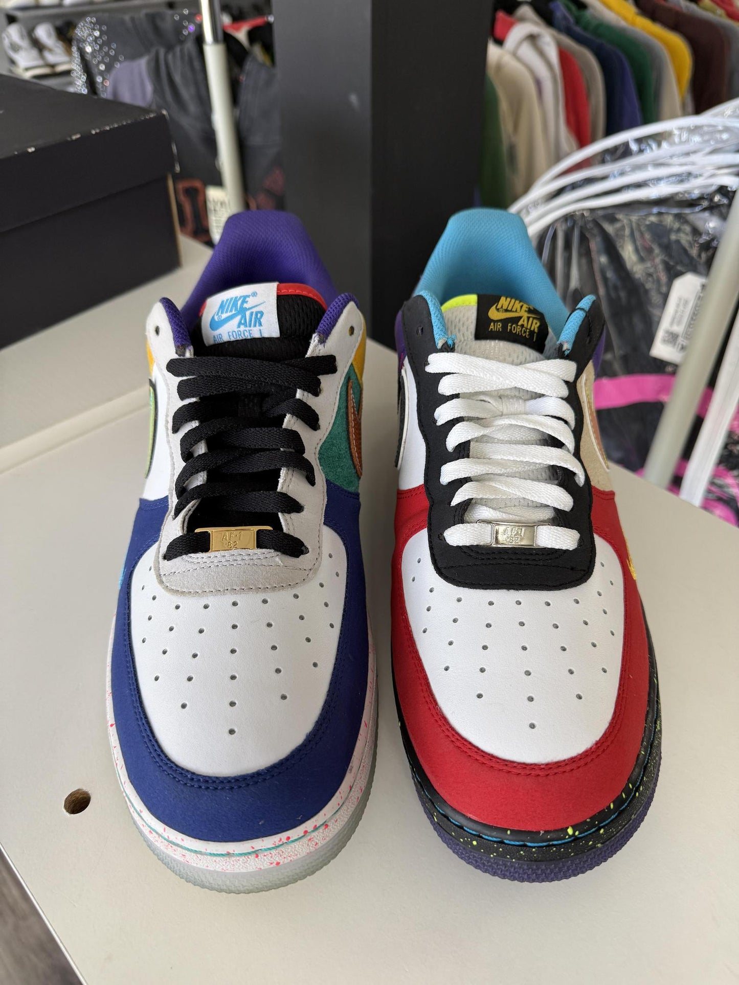 Nike Air Force 1 Low "What The LA" Used Size 13