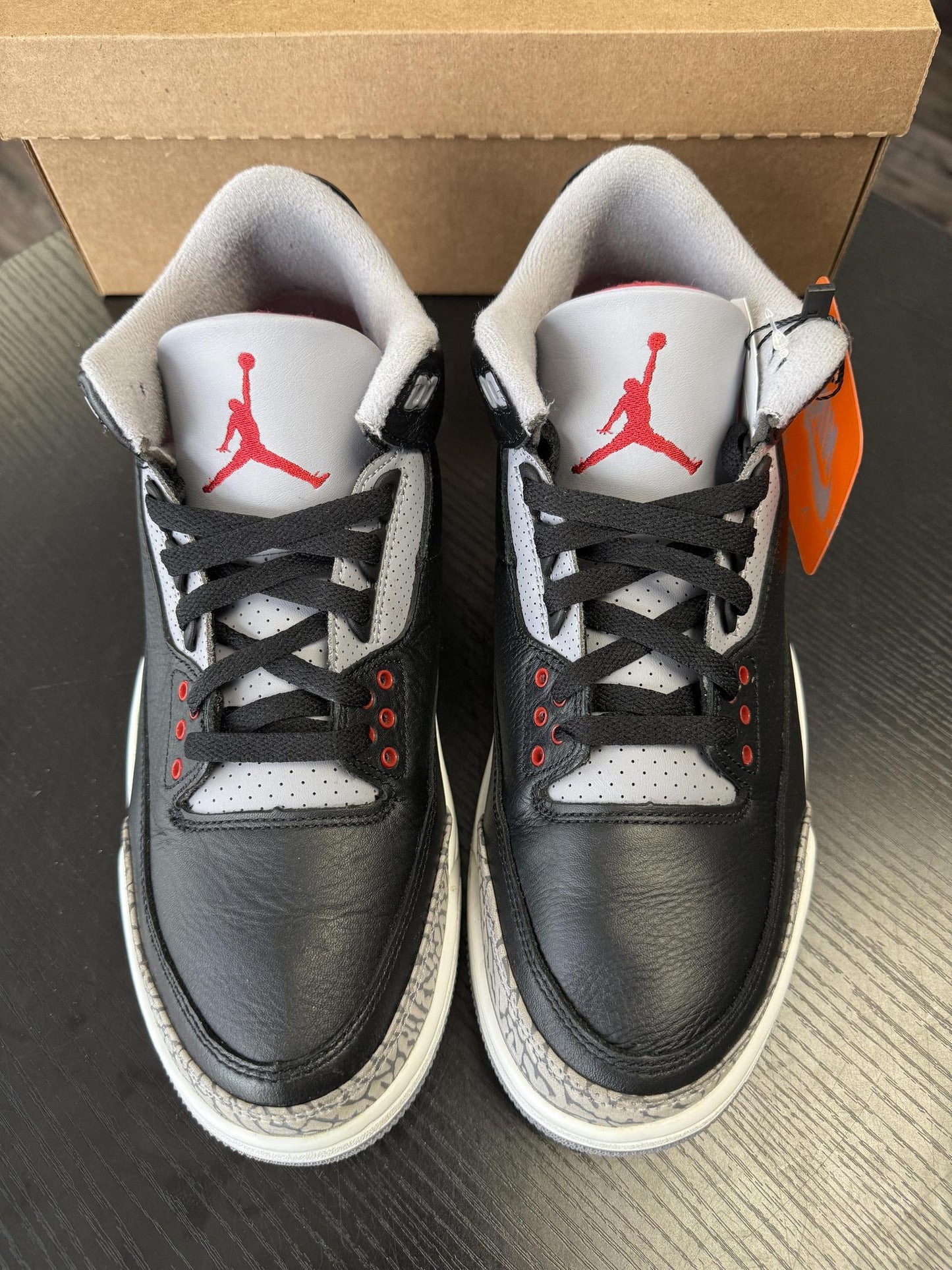 Jordan 3 "Black Cement" Used Size 10.5