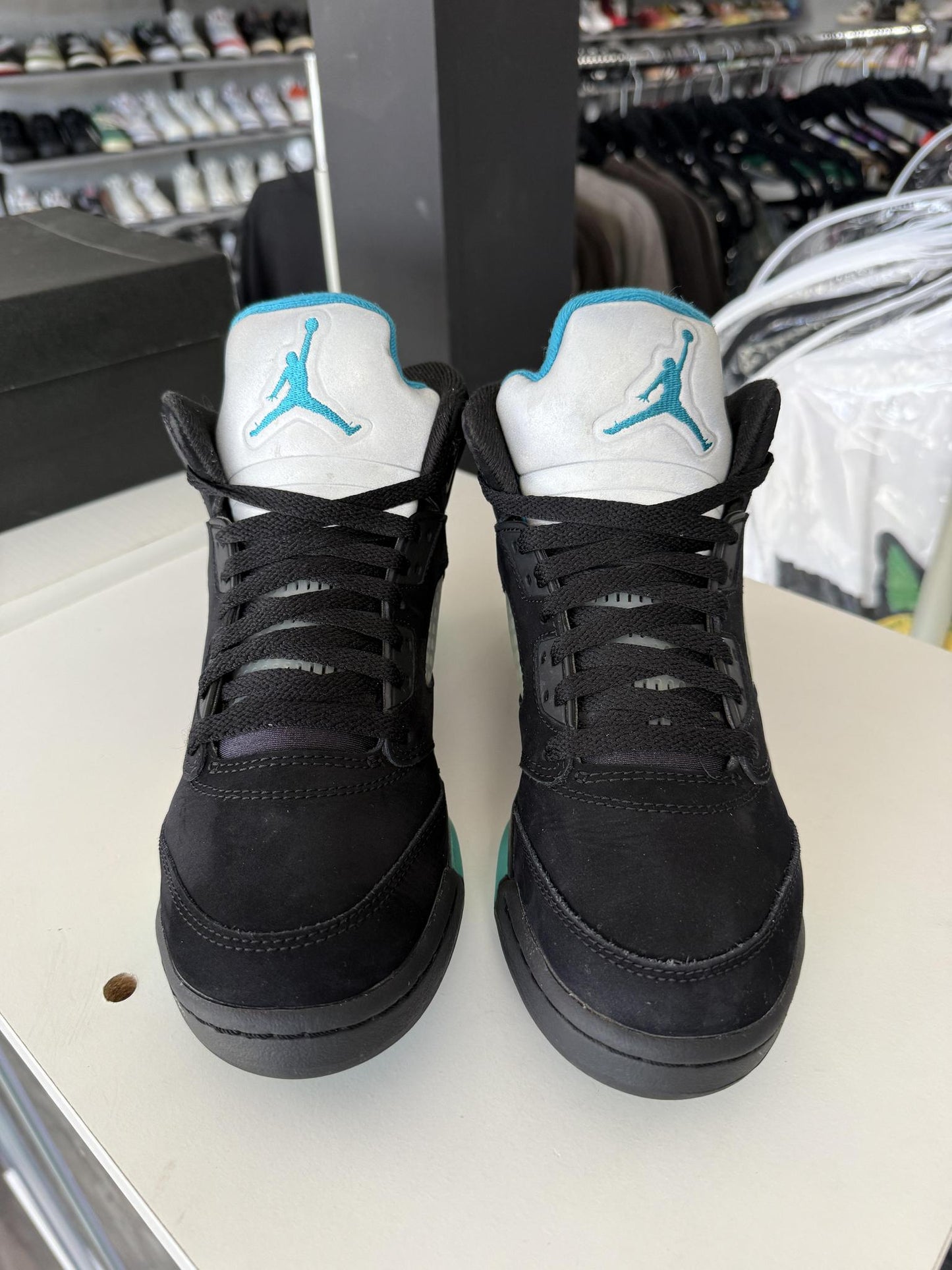 Jordan 5 "Aqua" Used Size 6Y/7.5W