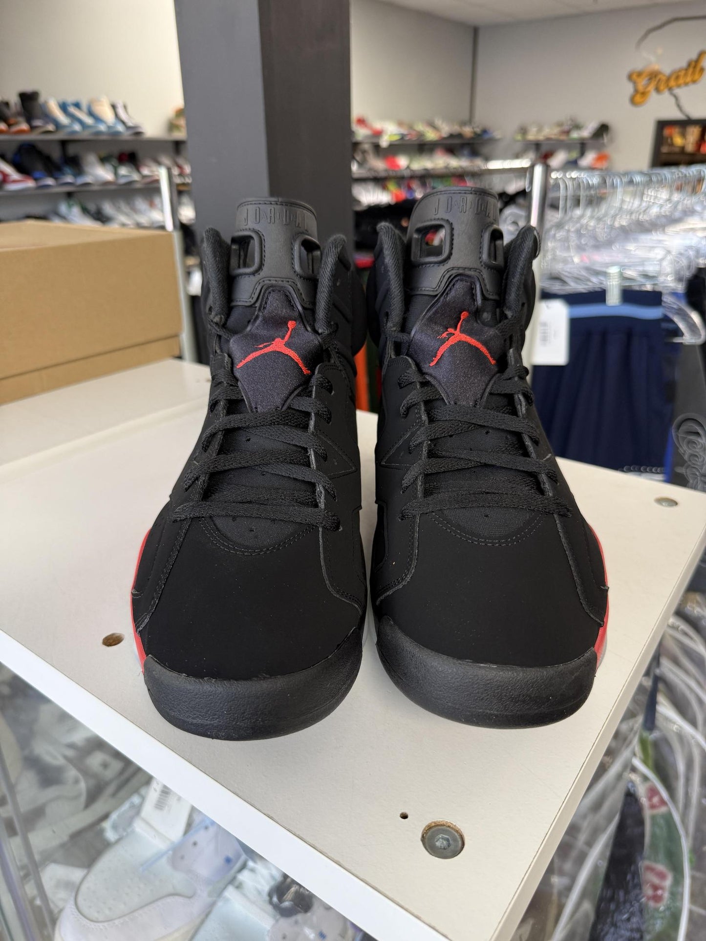 Jordan 6 "Infrared Salesman" Used Size 13