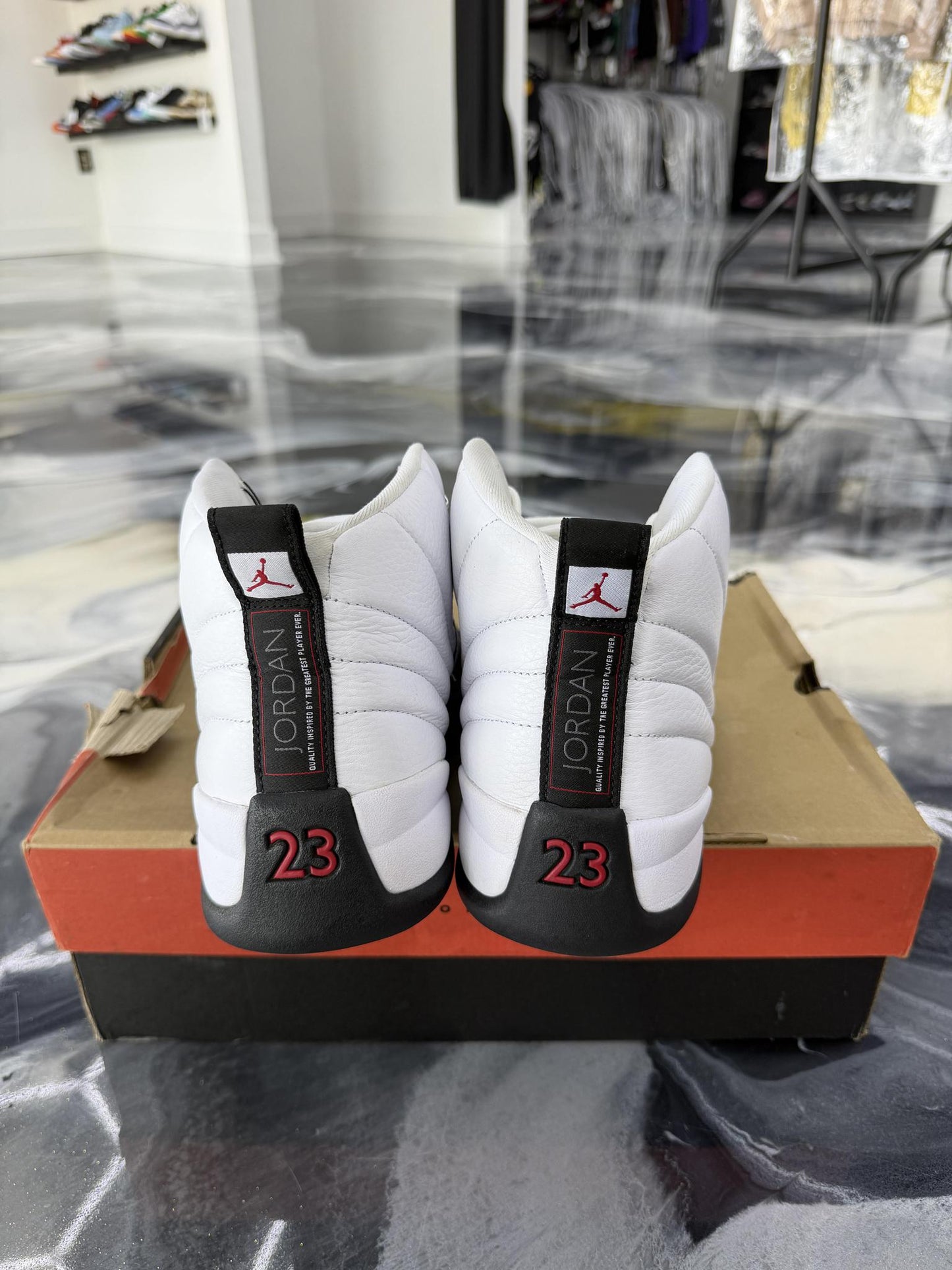 Jordan 12 "Taxi Flip" Used Size 10.5
