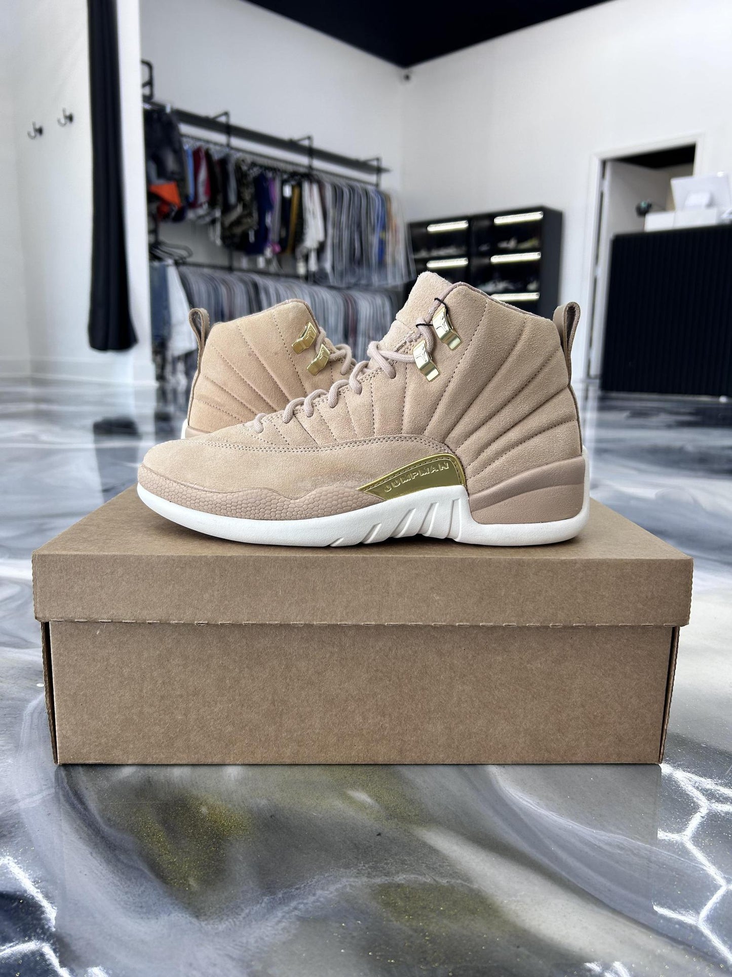 Jordan 12 "Vachetta Tan" Used Size 6.5Y/8W