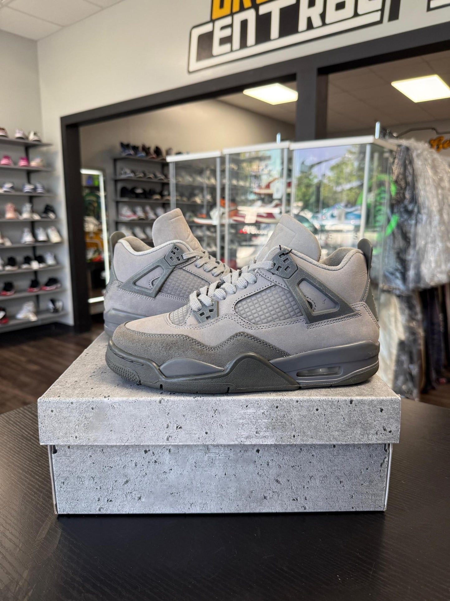 Jordan 4 "Wet Cement" Used Size 6.5Y/8W