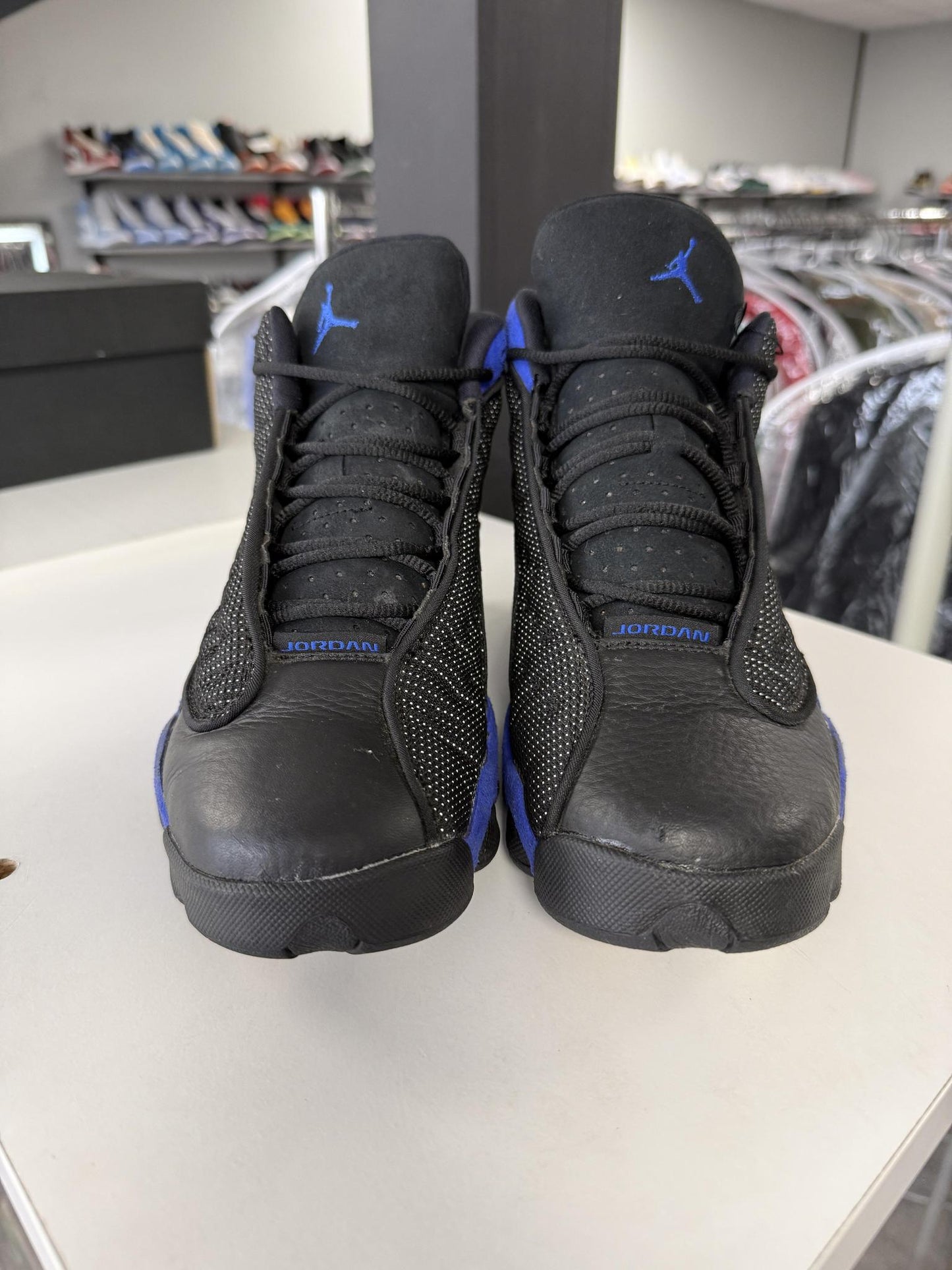 Jordan 13 "Black Hyper Royal" Used Size 7Y/8.5W