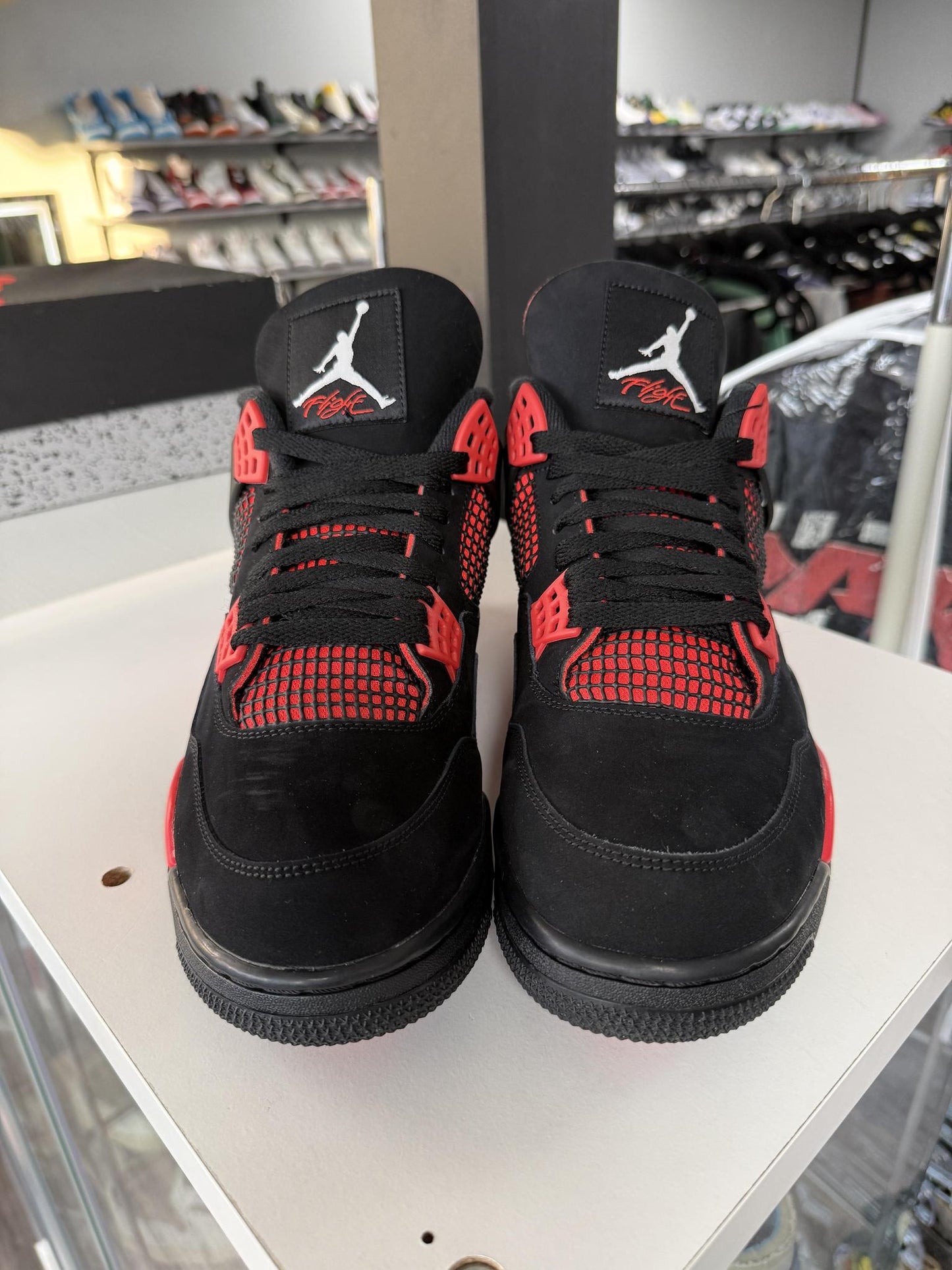 Jordan 4 "Red Thunder" Used Size 12