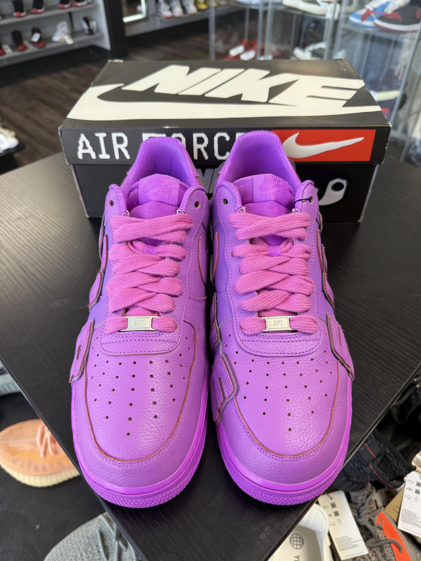 Nike Air Force 1 Low X CPFM "Fuchsia Dream" Used Size 13