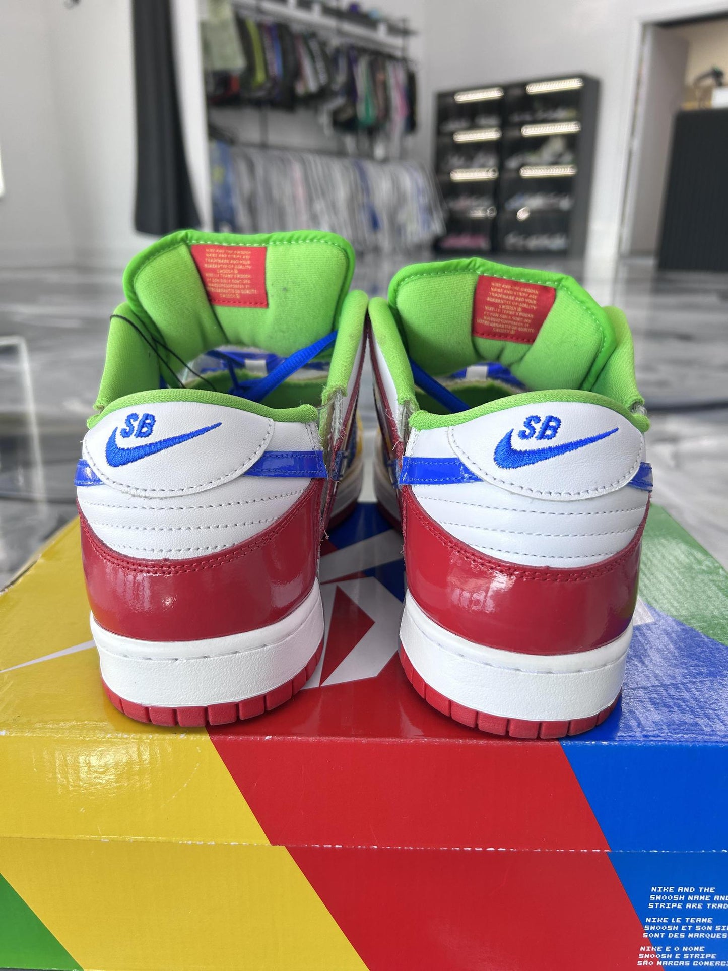 Nike Dunk Low SB "Sandy Bodecker" Used Size 15