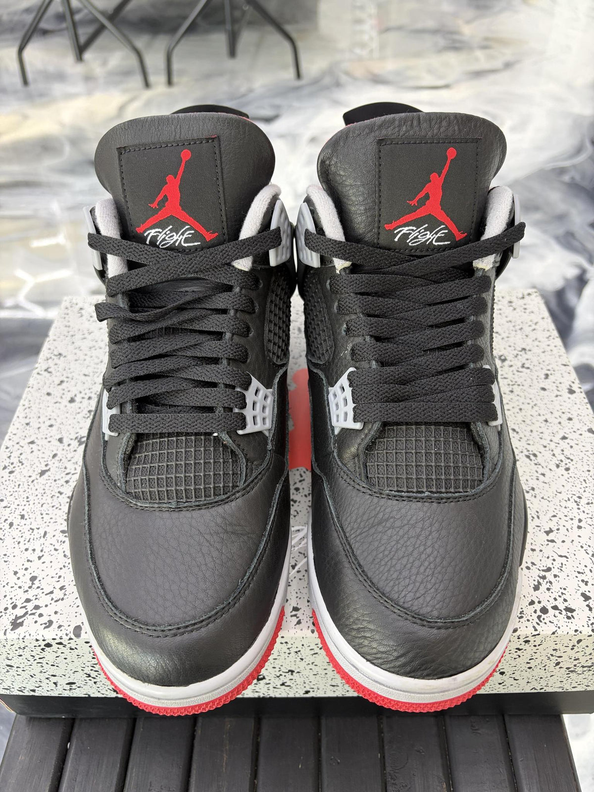 Jordan 4 "Bred Reimagined" Used Size 10