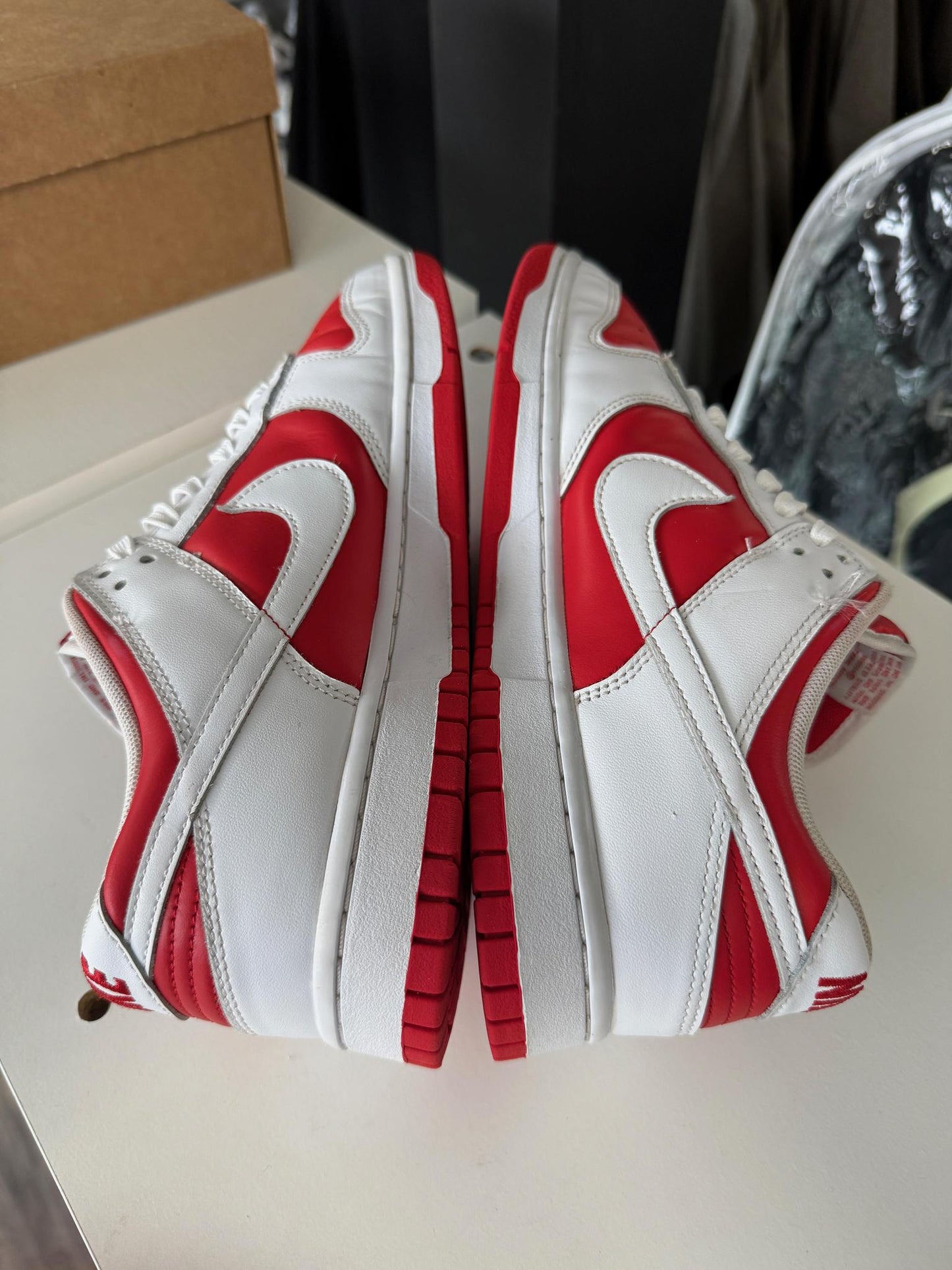 Nike Dunk Low "Championship Red" Used Size 10