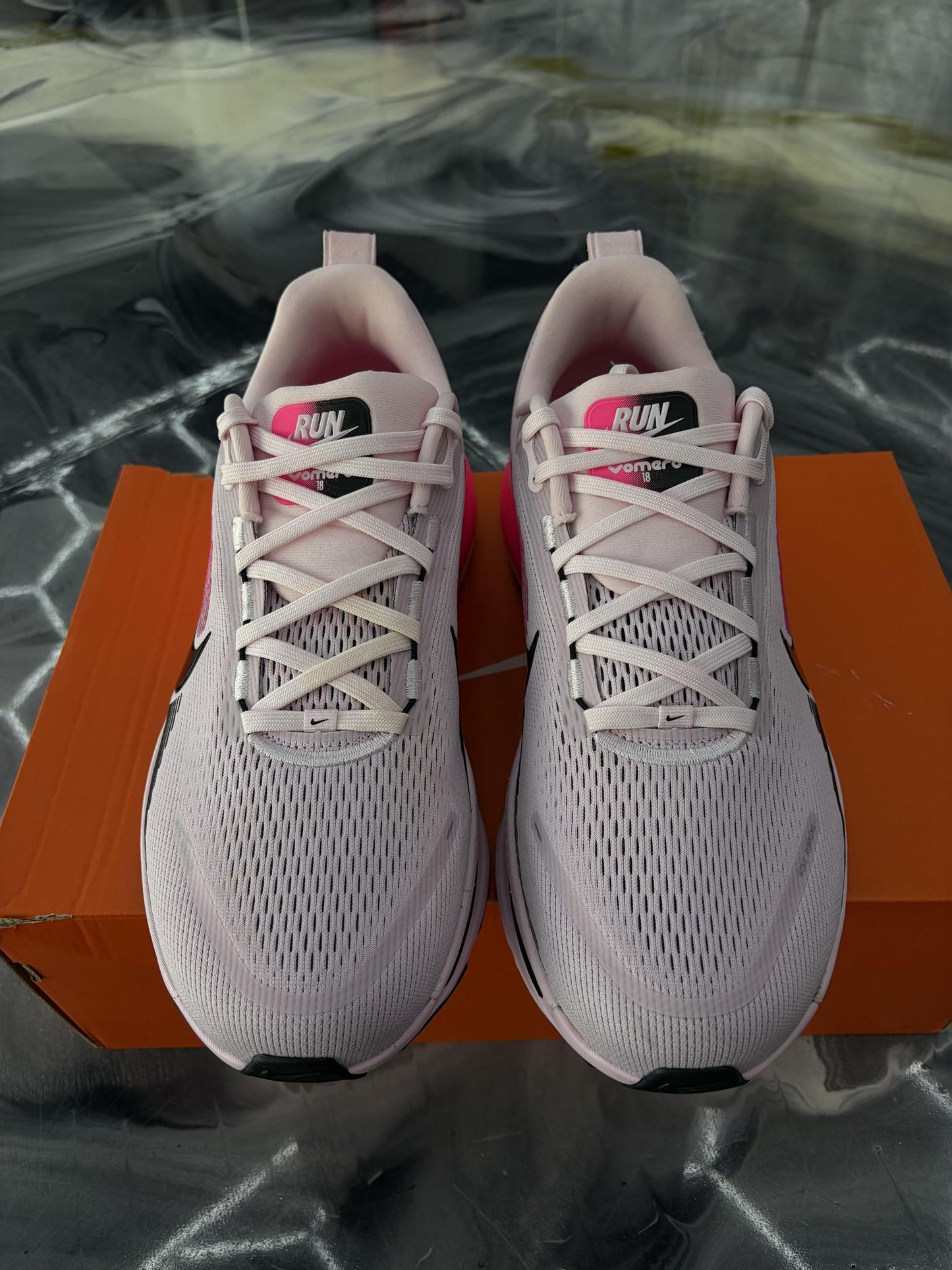Nike Vomero 18 "Pink Foam" Used Size 13