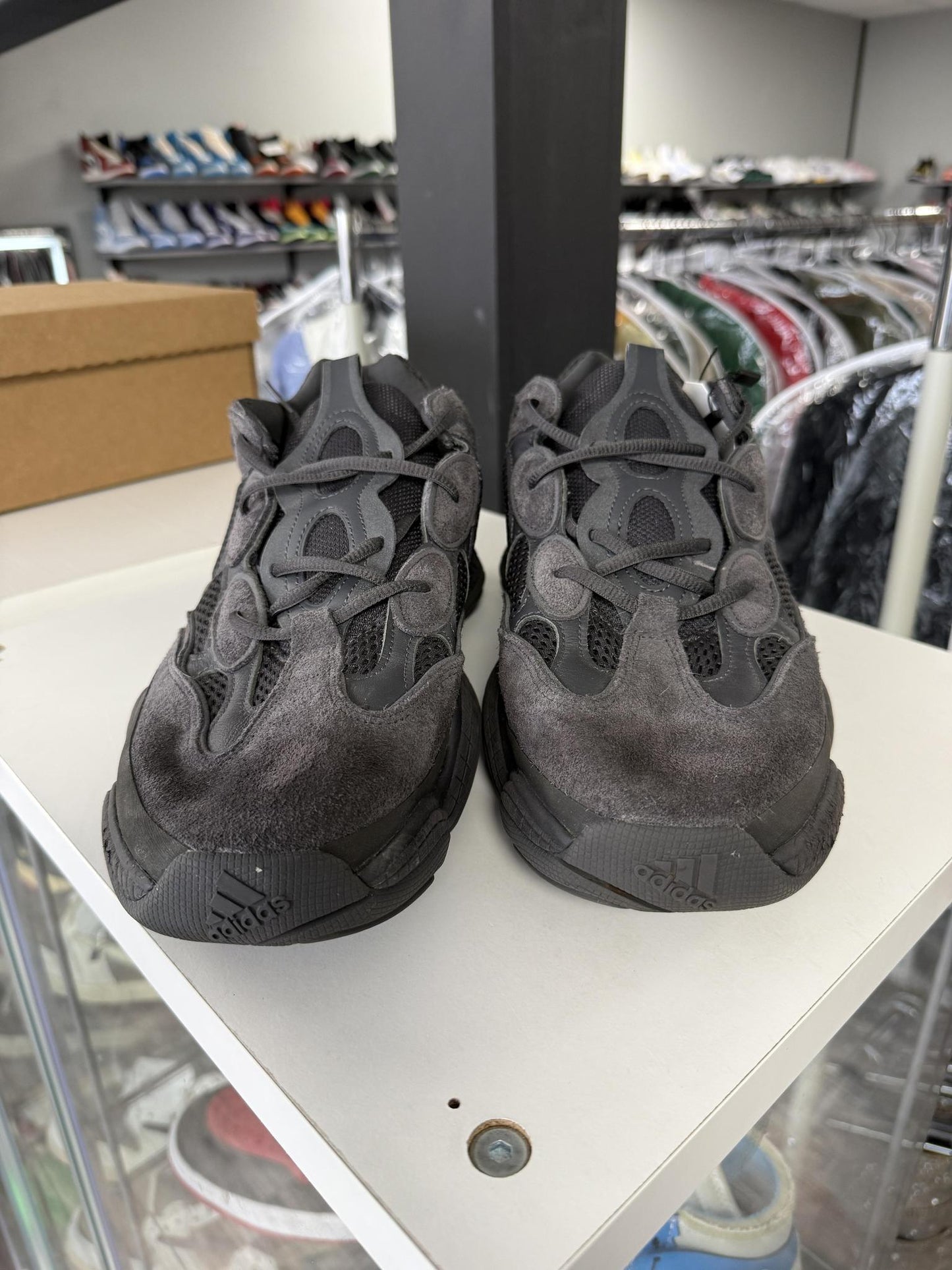 Yeezy 500 "Utility Black" Used Size 15