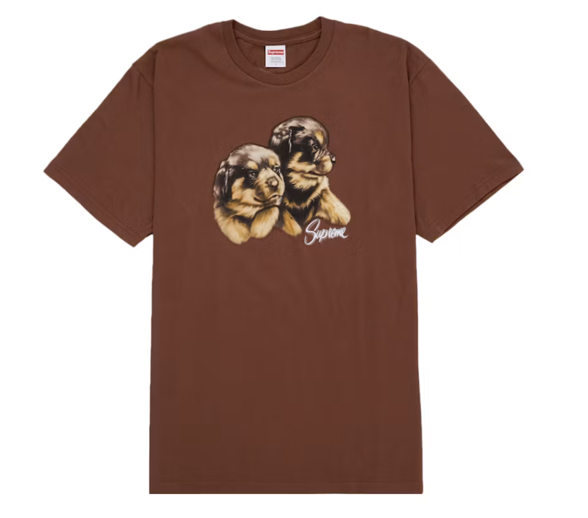 Supreme Puppies Tee "Brown"