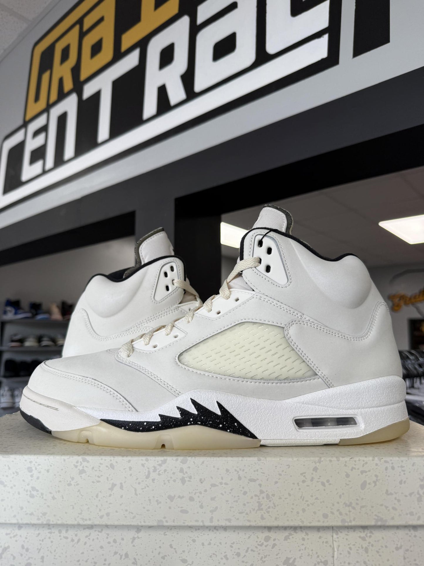 Jordan 5 "Sail" Used Size 13