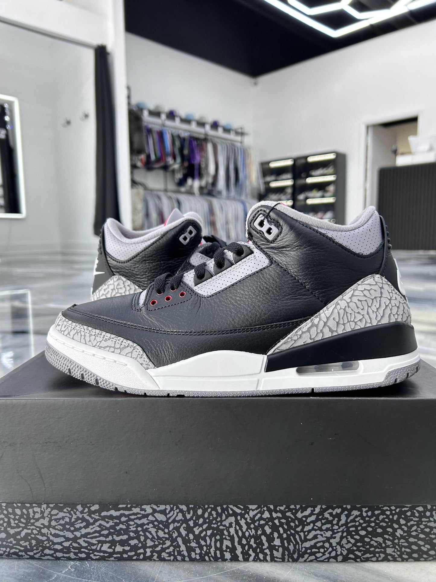 Jordan 3 "Black Cement" Used Size 9.5