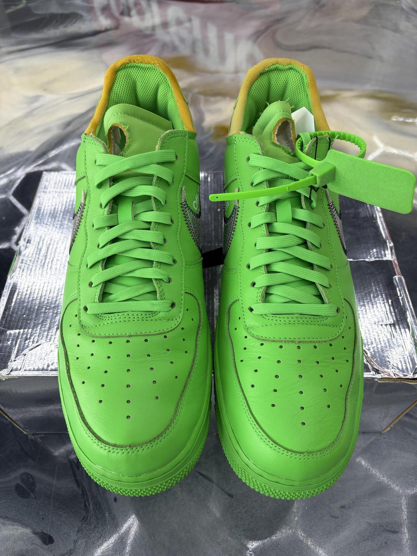 Nike Air Force 1 Low X Off White "Brooklyn" Used Size 13