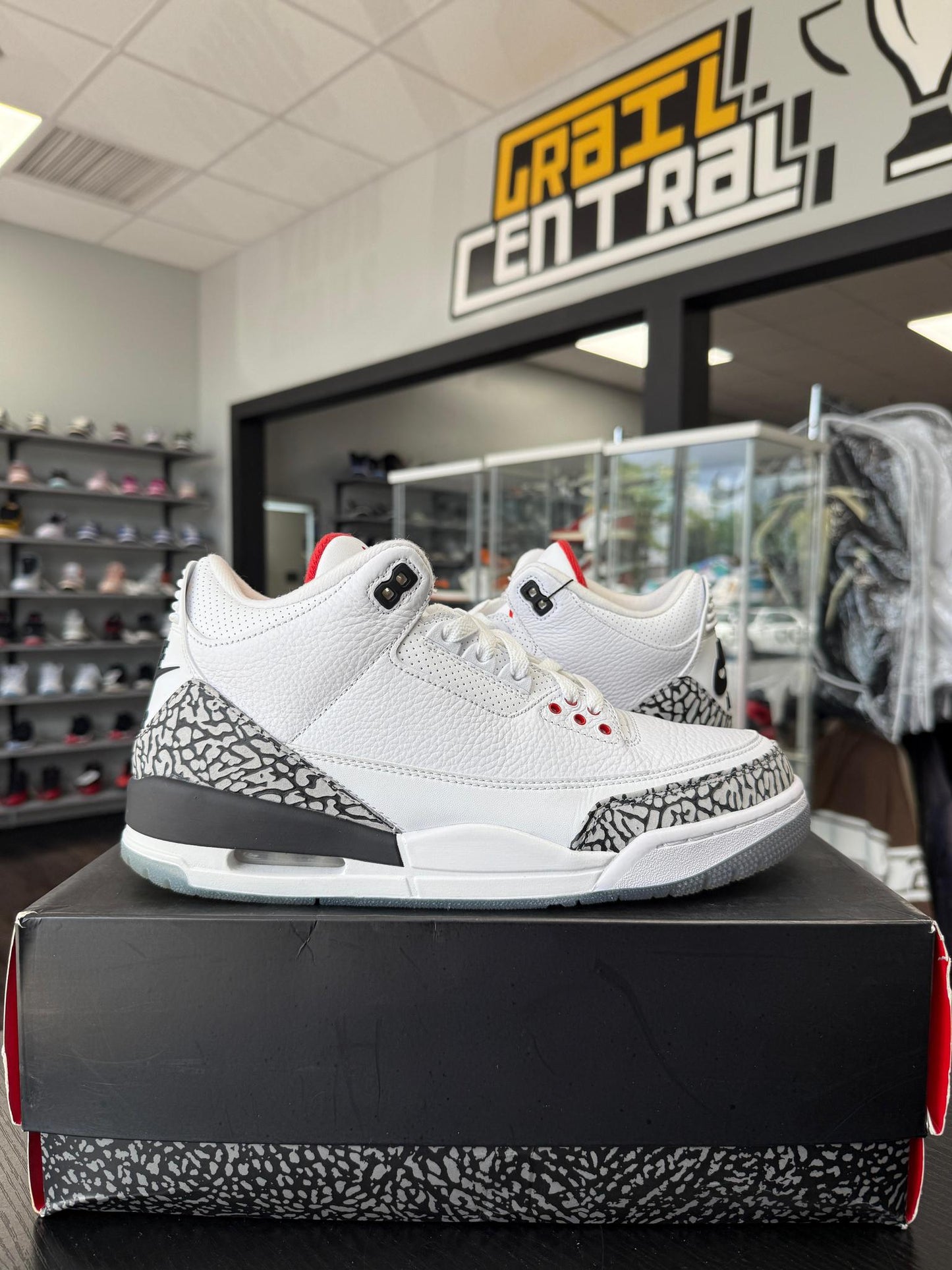 Jordan 3 "Free Throw Line" Used Size 10