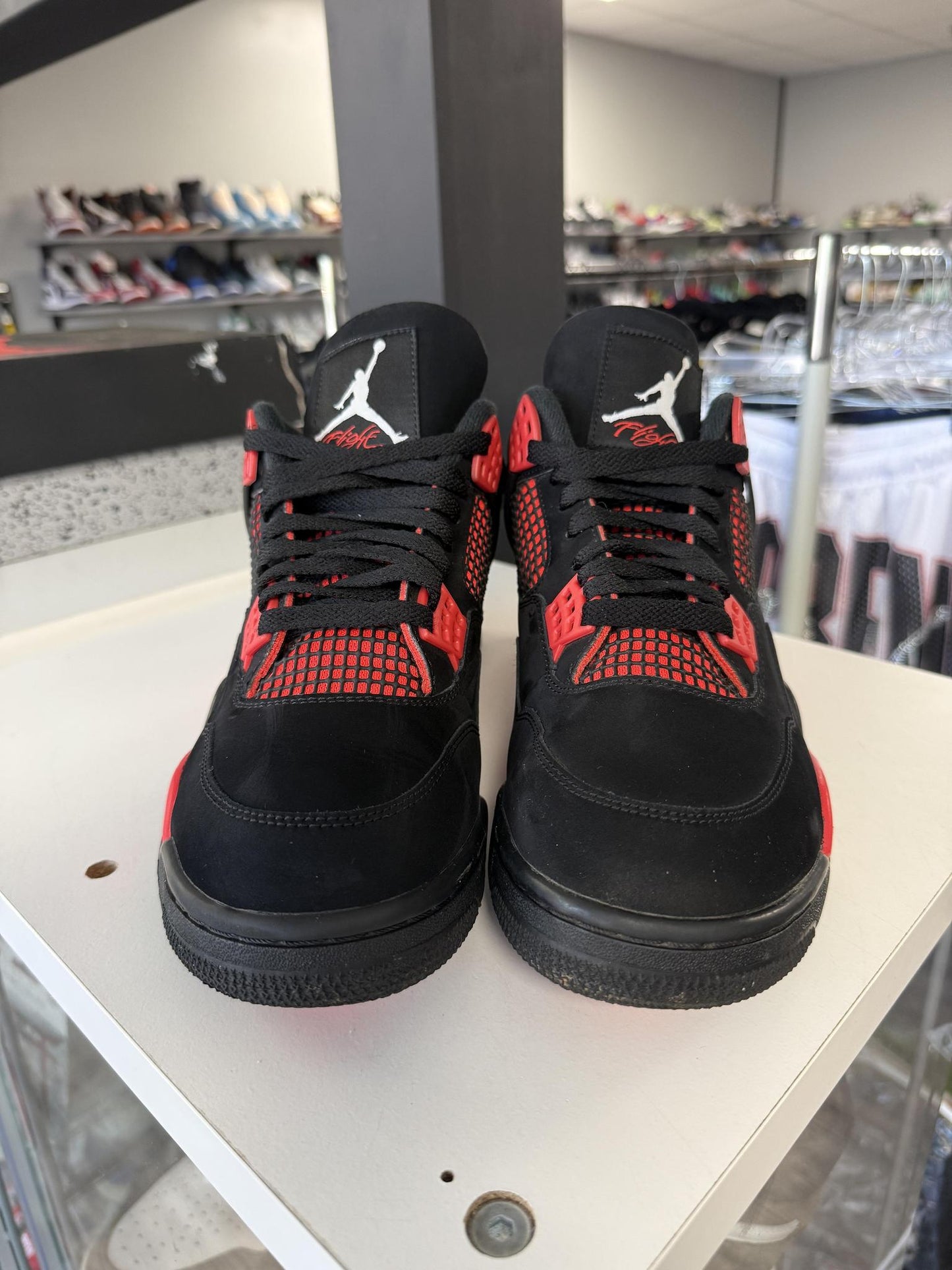 Jordan 4 "Red Thunder" Used Size 10.5
