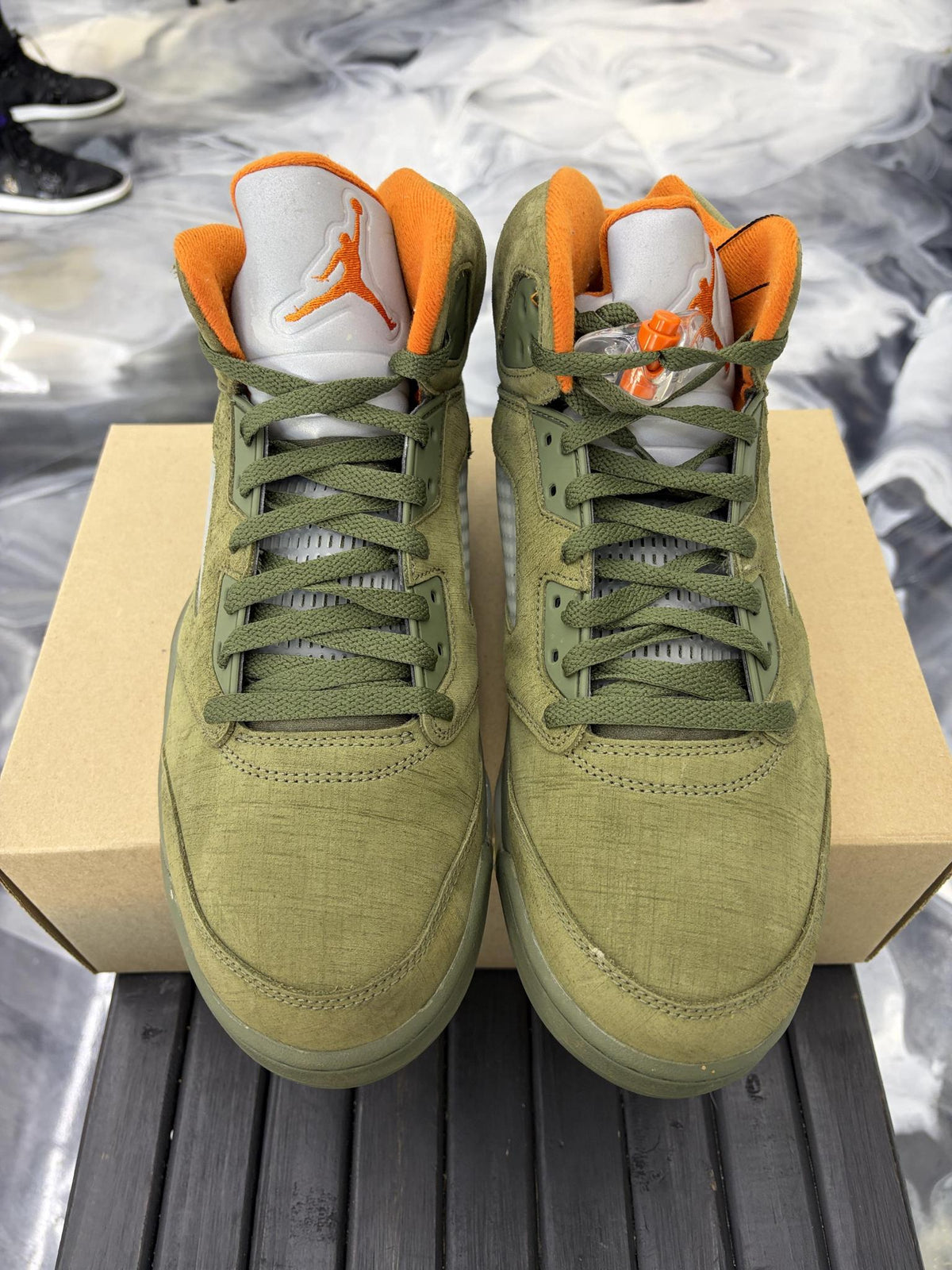 Jordan 5 "Olive" Used Size 11.5