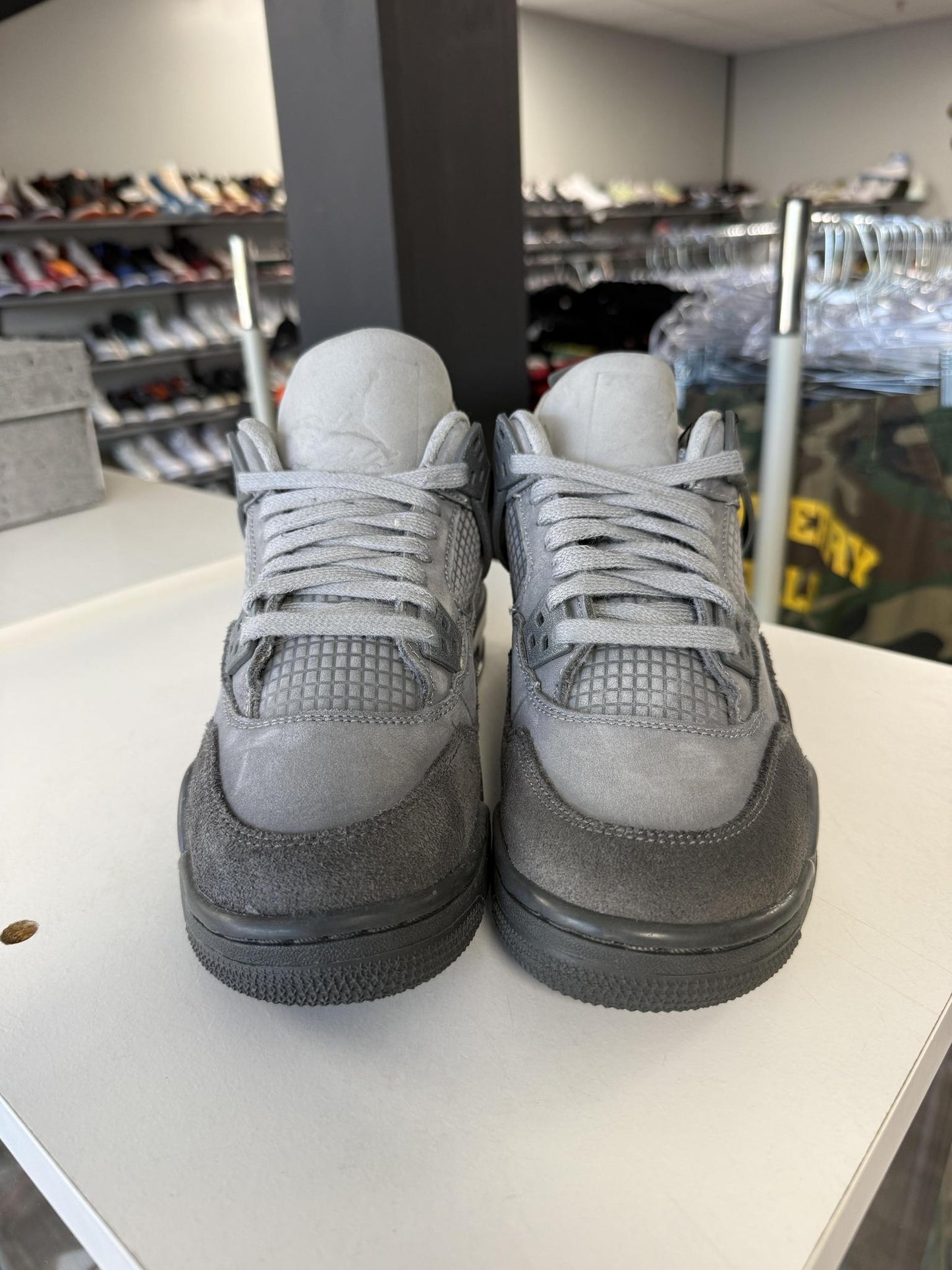 Jordan 4 "Wet Cement" Used Size 4.5Y/6W