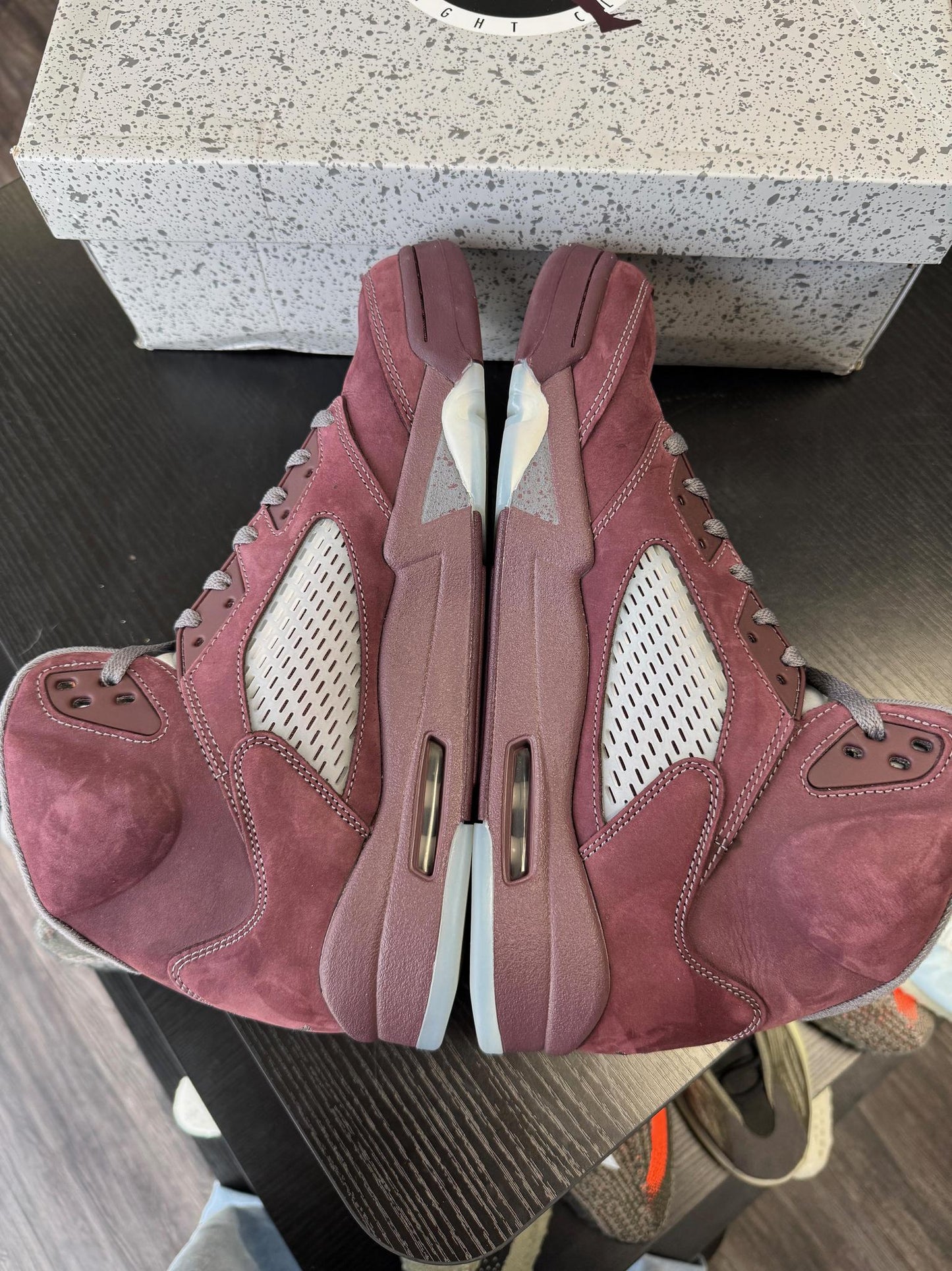 Jordan 5 "Burgundy" Used Size 13