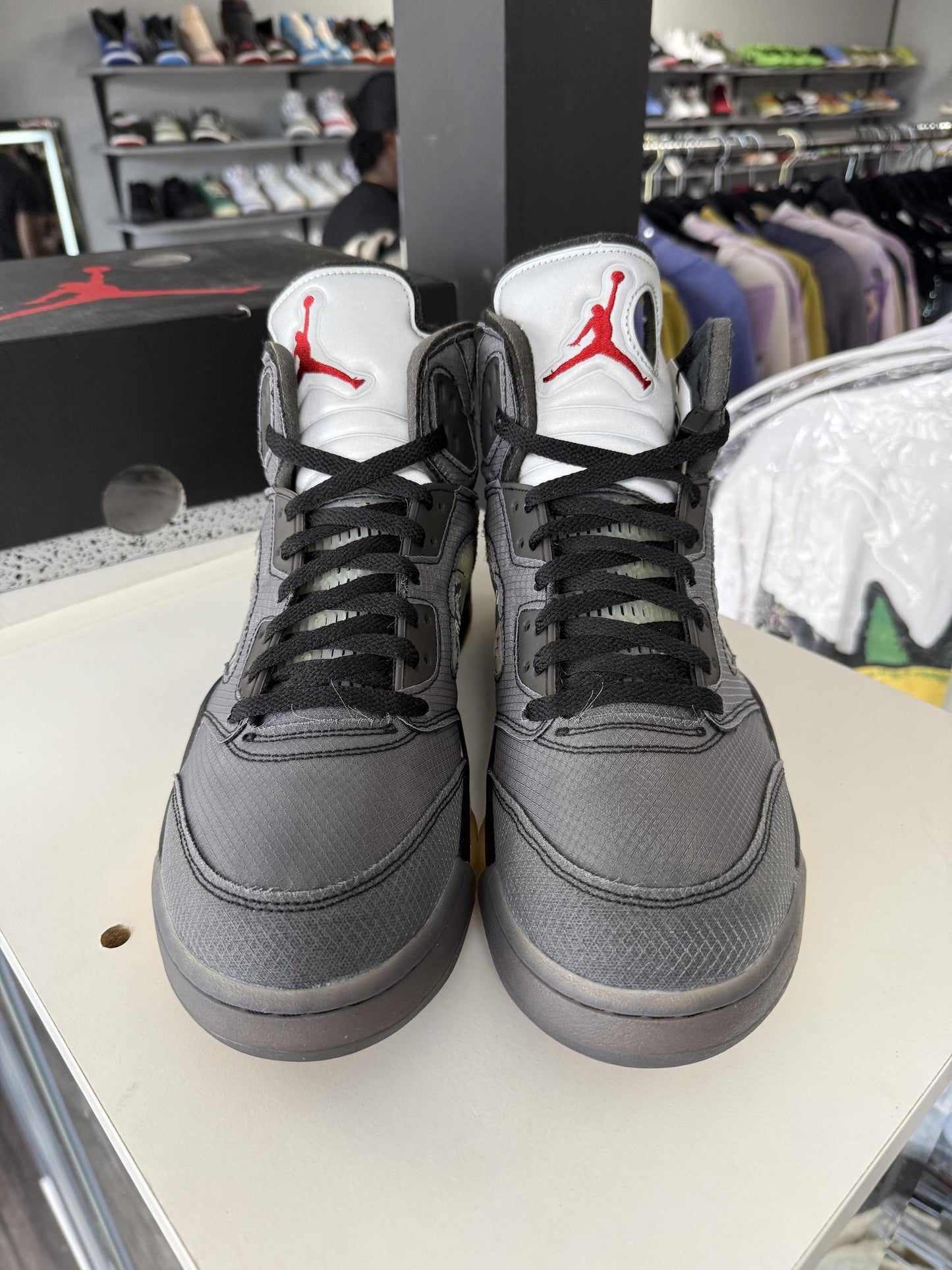 Jordan 5 x Off White "Muslin" Used Size 12
