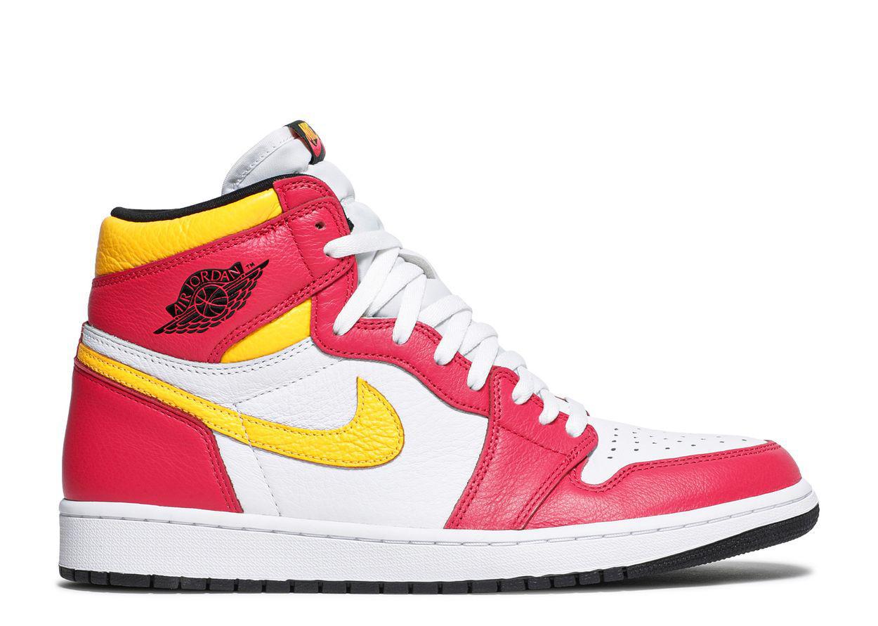 Jordan 1 "Light Fusion Red"