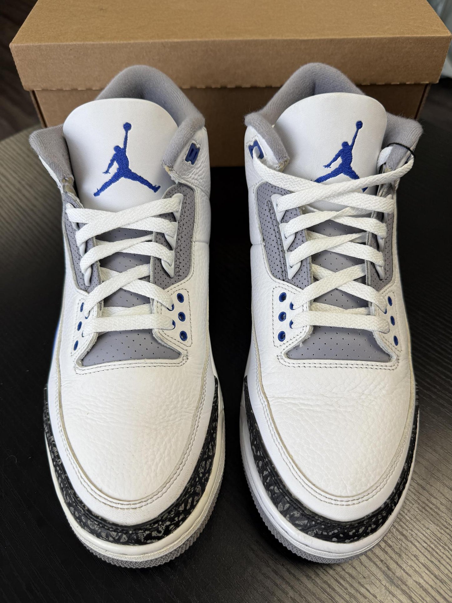 Jordan 3 "Racer Blue" Used Size 11