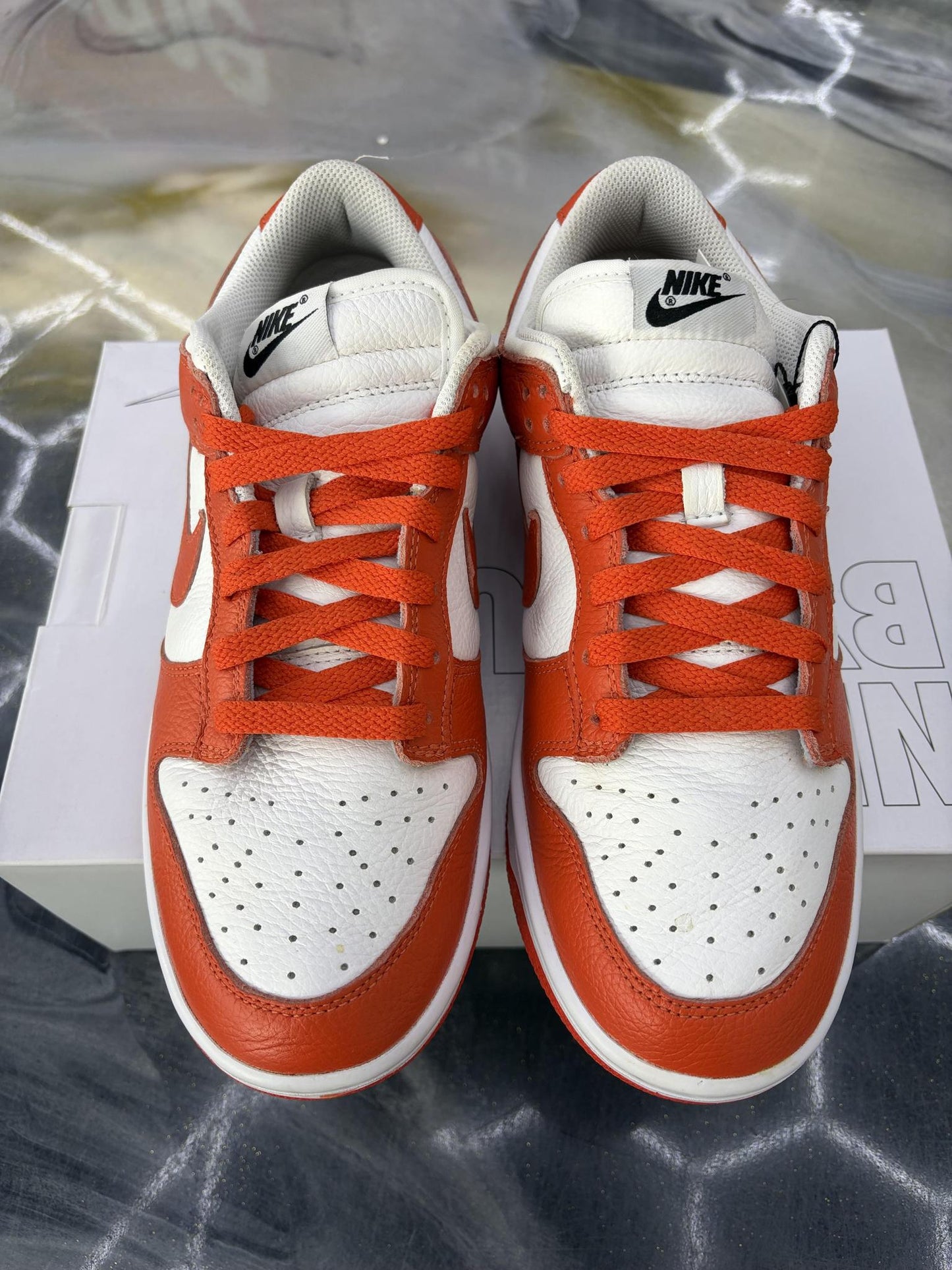 Nike Dunk Low "Orange ID" Used Size 8.5