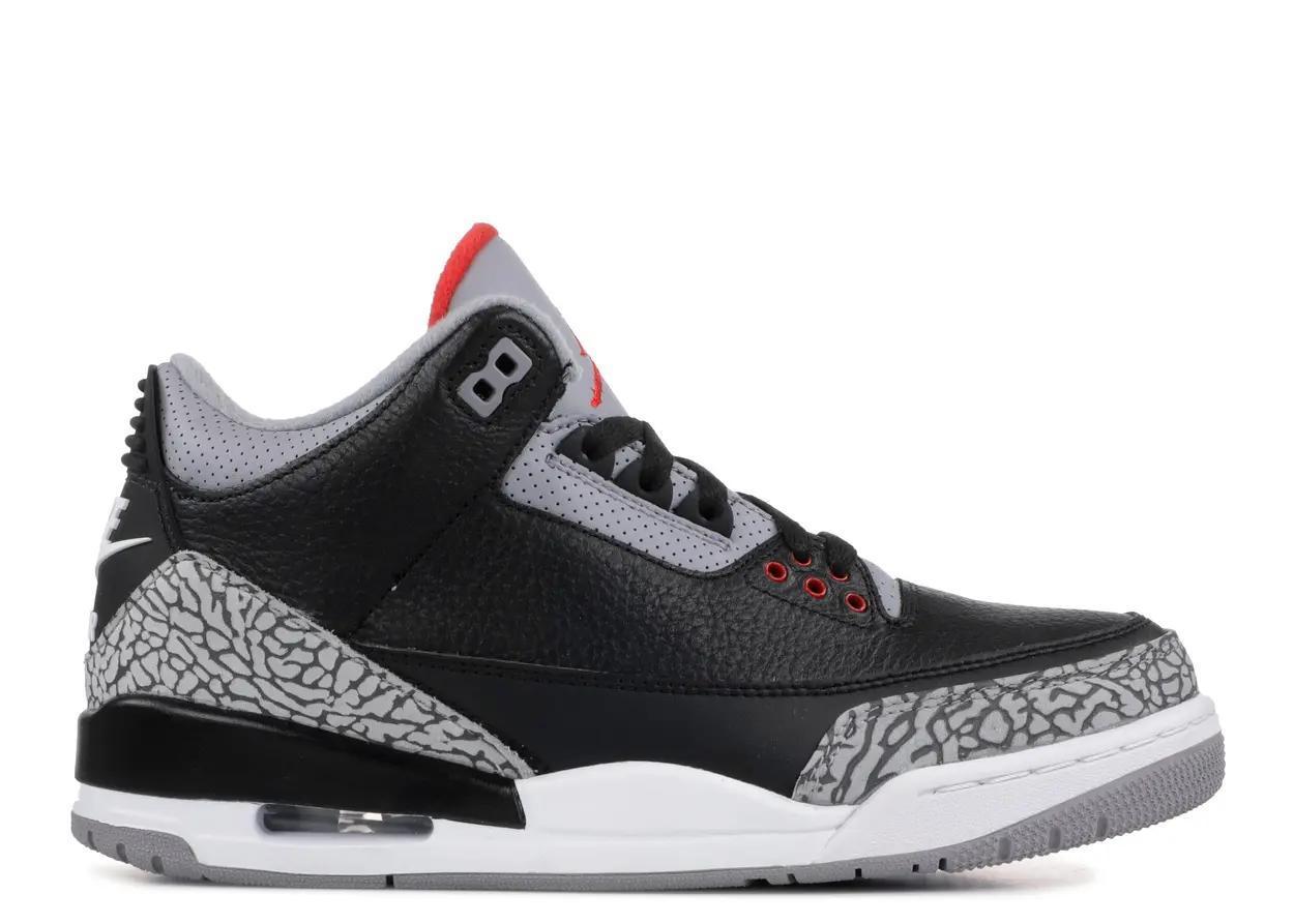 Jordan 3 "Black Cement" 2018