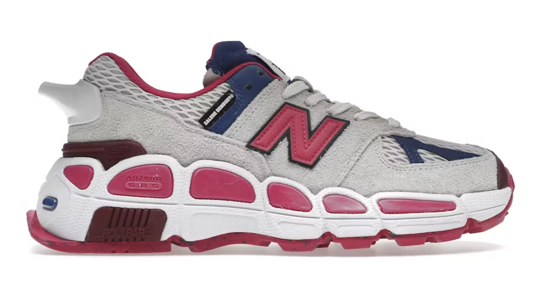 New Balance X Salehe Bembury 574 YURT "White Blue Pink"