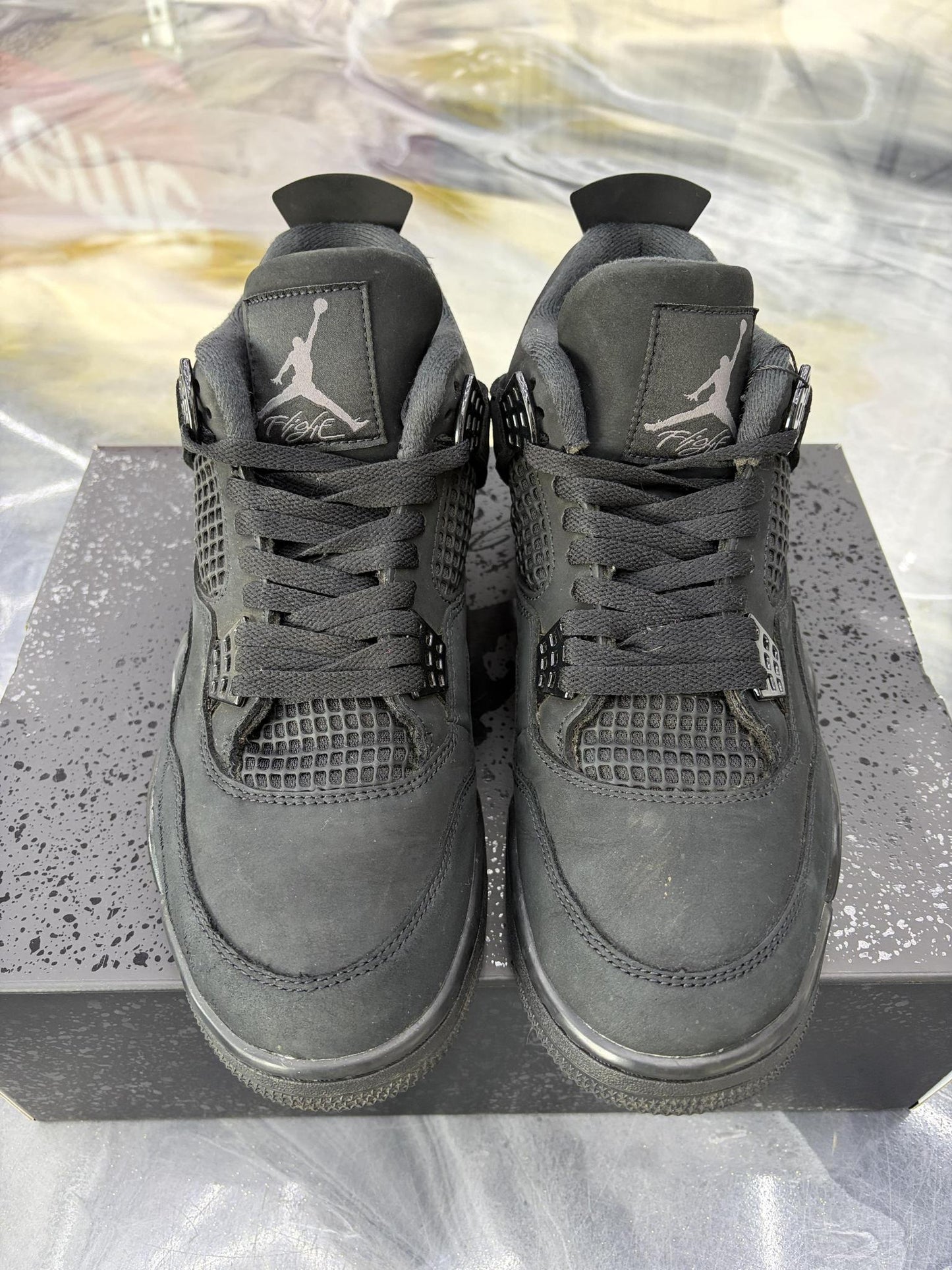 Jordan 4 "Black Cat" Used Size 11.5