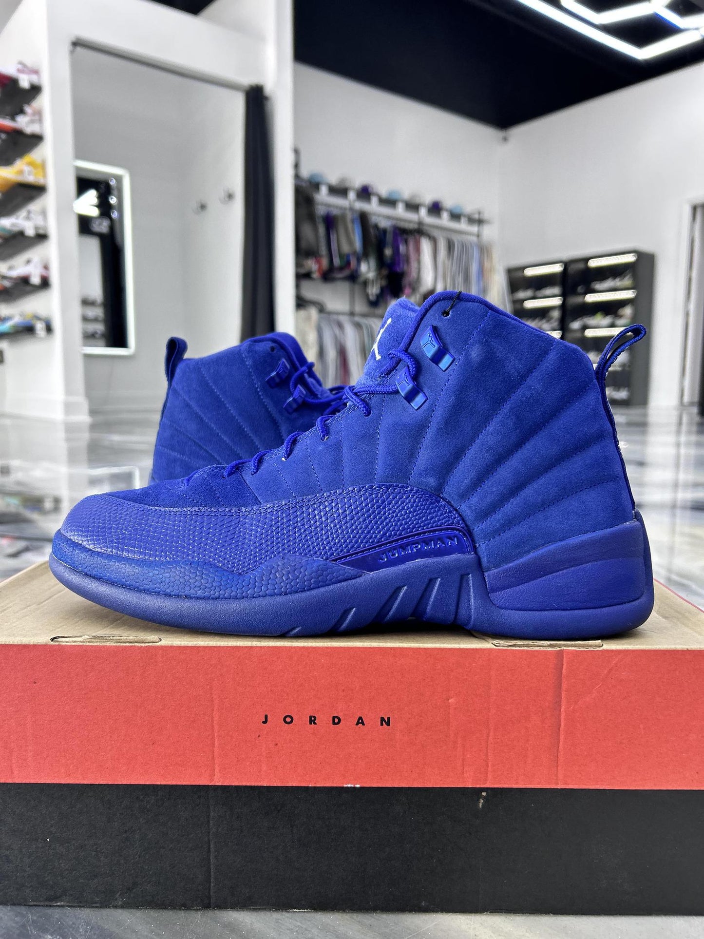 Jordan 12 "Deep Royal Blue" Used Size 12