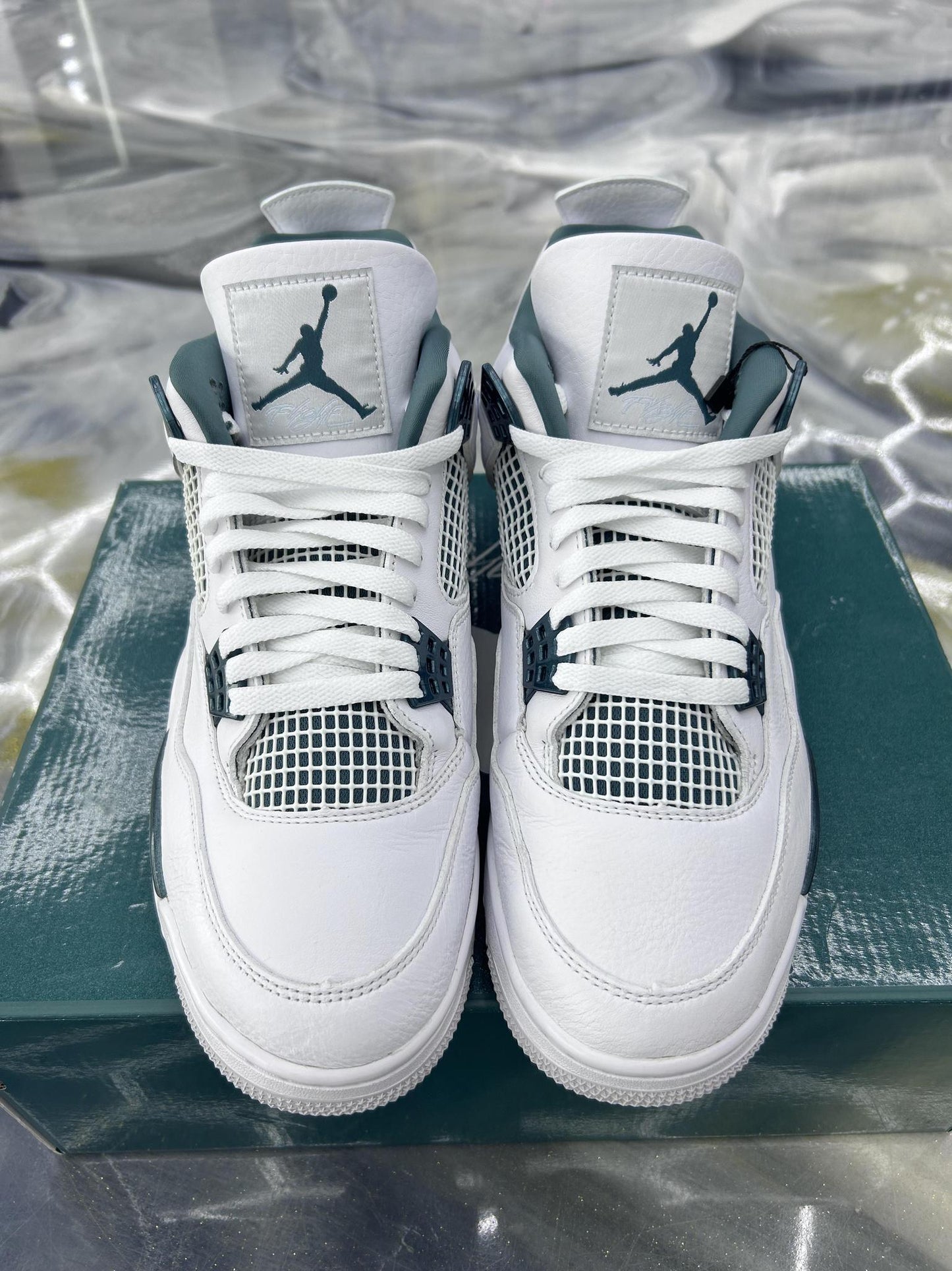 Jordan 4 Oxidized Green Used Size 11.5