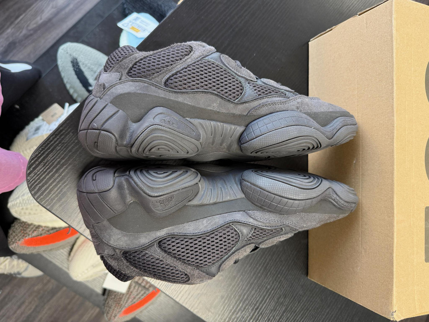 Yeezy 500 "Utility Black" Used Size 12