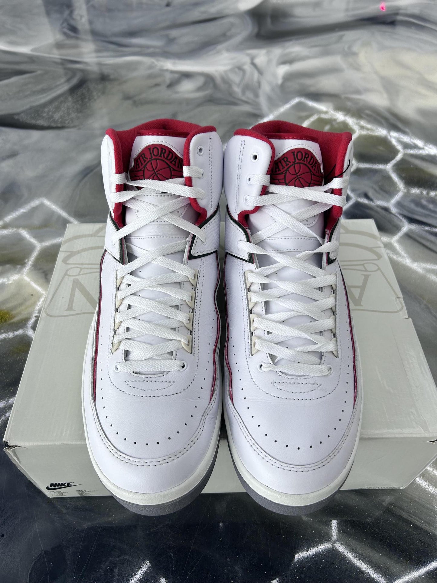 Jordan 2 "Origins" Used Size 14