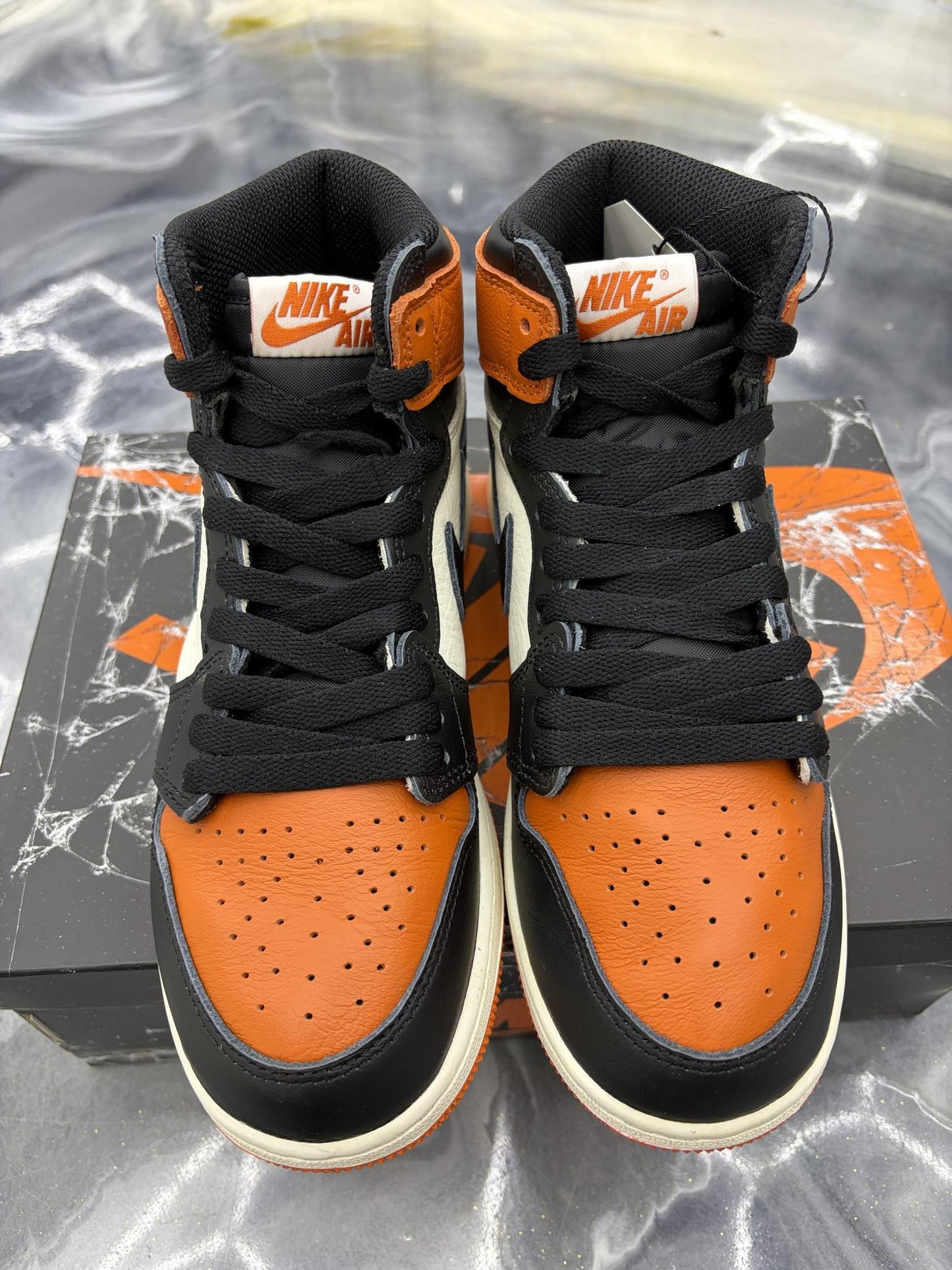 Jordan 1 "Shattered Backboard" Used Size 5.5Y/7W