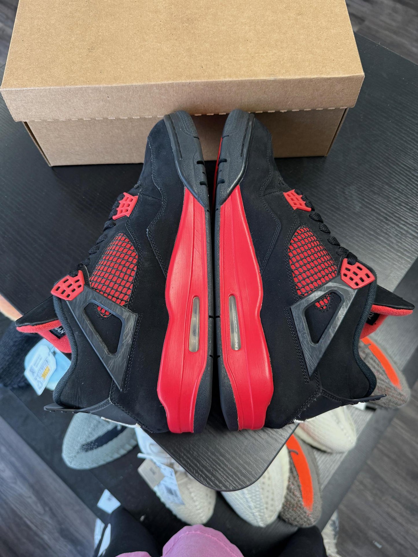 Jordan 4 "Red Thunder" Used Size 11.5