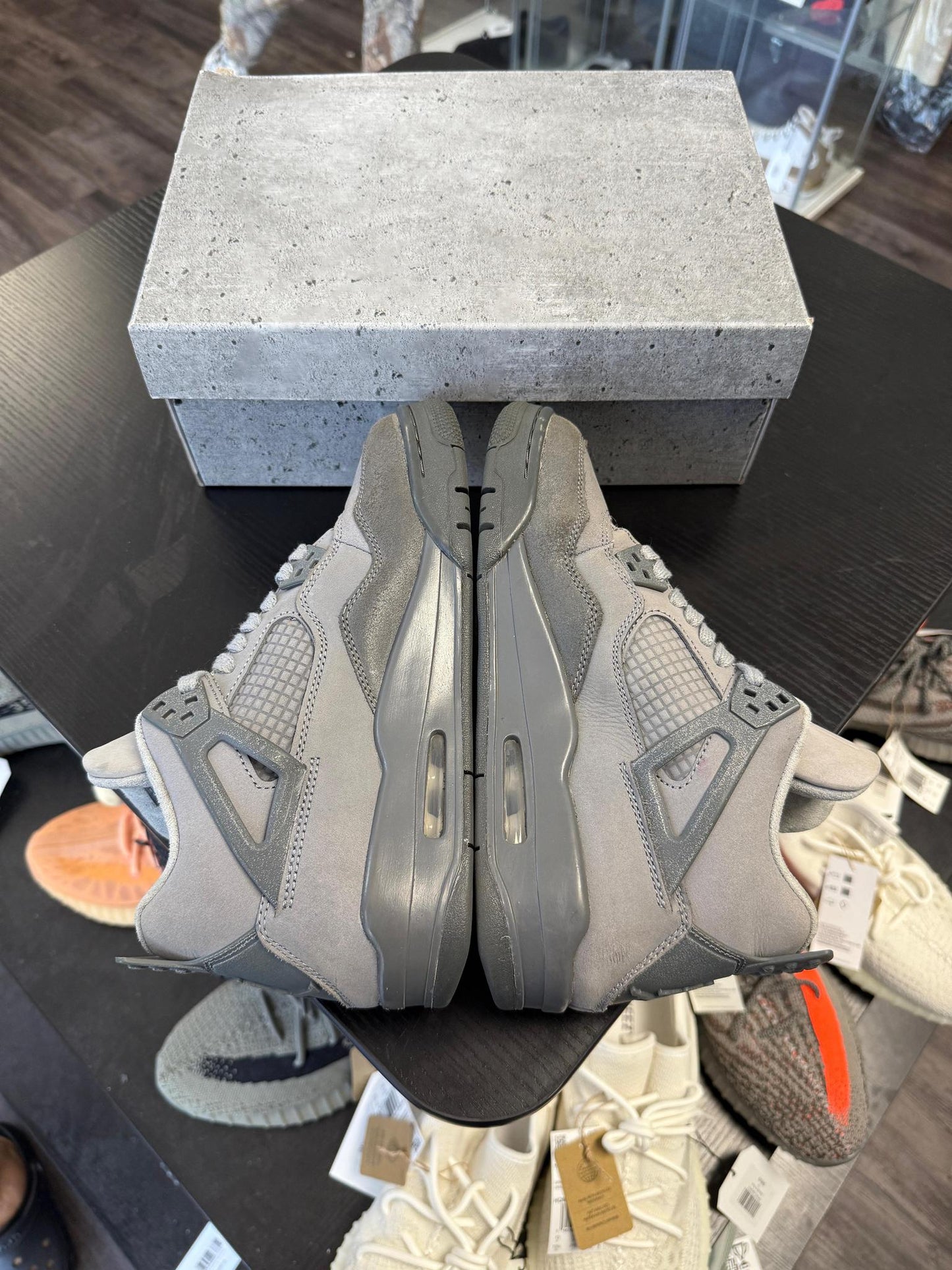 Jordan 4 "Wet Cement" Used Size 6.5Y/8W